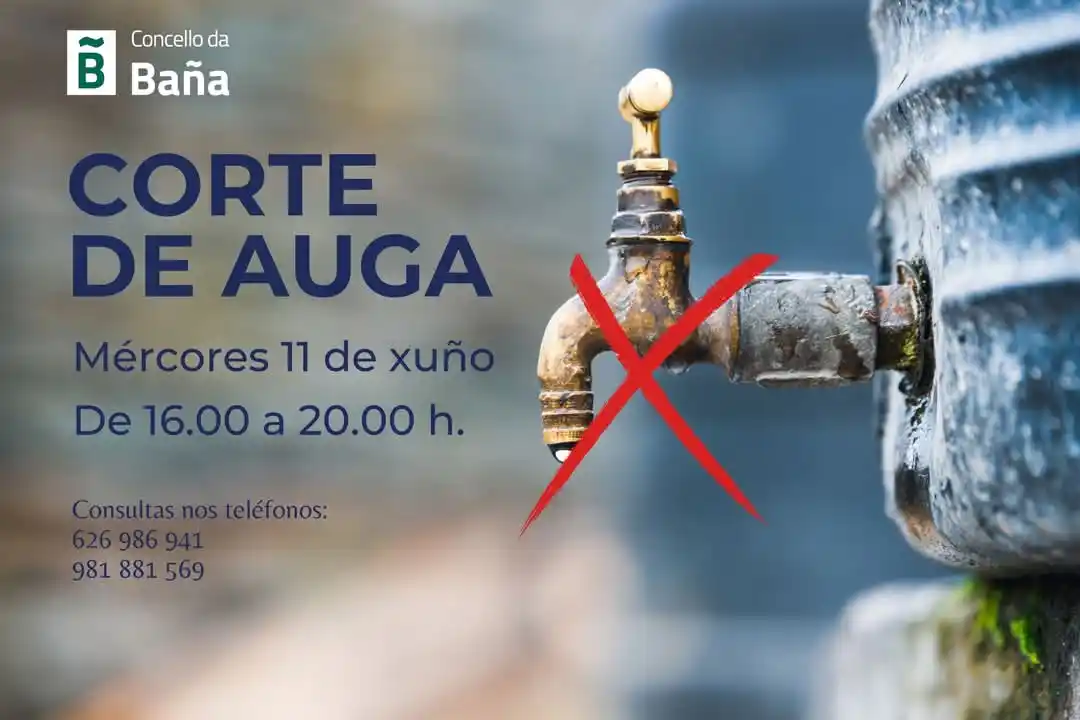 Image from Concello da Baรฑa โ Canle Oficial de WhatsApp: โ ๏ธ๐ฆ ๐๐ฏ๐ข๐ฌ๐จ ๐๐ ๐๐จ๐ซ๐ญ๐ ๐๐ ๐ฌ๐ฎ๐๐ฆ๐ข๐ง๐ข๐ฌ๐ญ๐ซ๐๐๐ข๐จฬ๐ง ๏ฟฝ...
