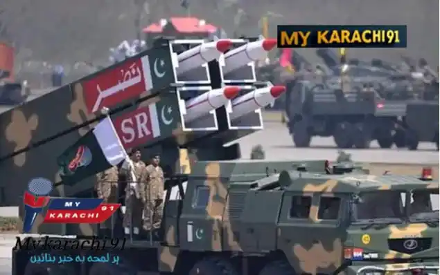Image from 𝕄𝕪 𝕂𝕒𝕣𝕒𝕔𝕙𝕚 𝟡𝟙 ℕ𝕖𝕨𝕤 🖋: *بجٹ 26-2025:دفاعی بجٹ میں 20 فیصد اضافے کی تجویز* نئے مالی سال میں دف...