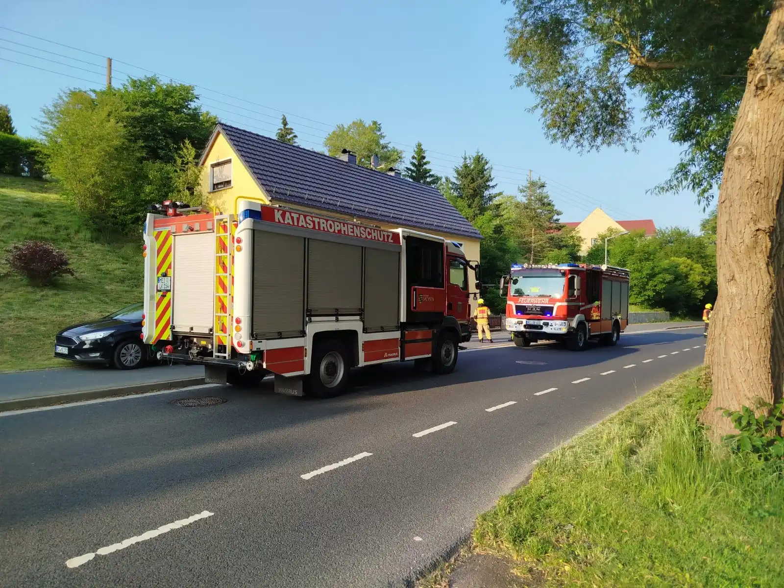 Image from Förderverein der Ortsfeuerwehr Nossen e.V.: Brand Küche Einsatz Nr.: 62 Datum: 03.06.2025 Uhrzeit: 19.02 Uhr Eins...