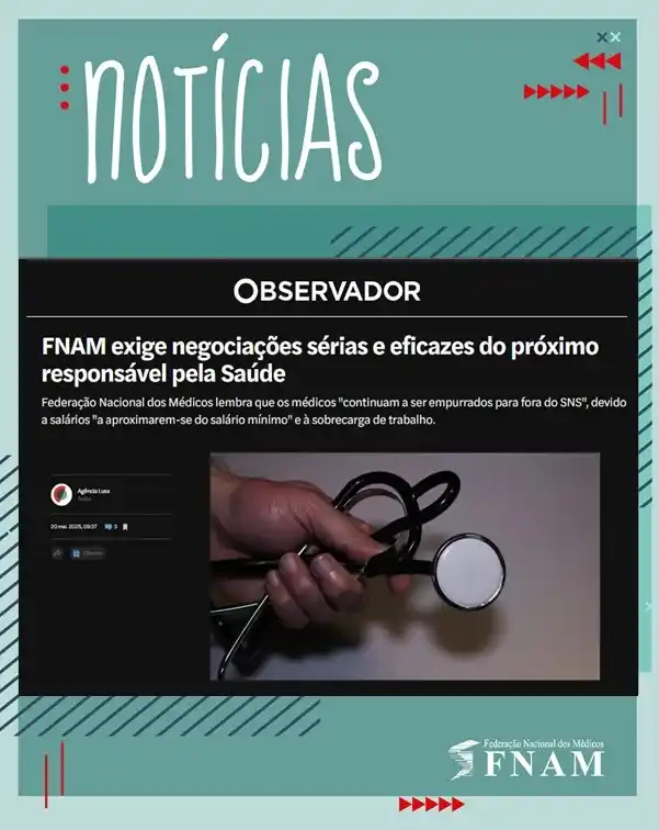 Image from FNAM - Federação Nacional dos Médicos: COMUNICADO FNAM *FNAM aponta soluções urgentes | Ministério da Saúde t...