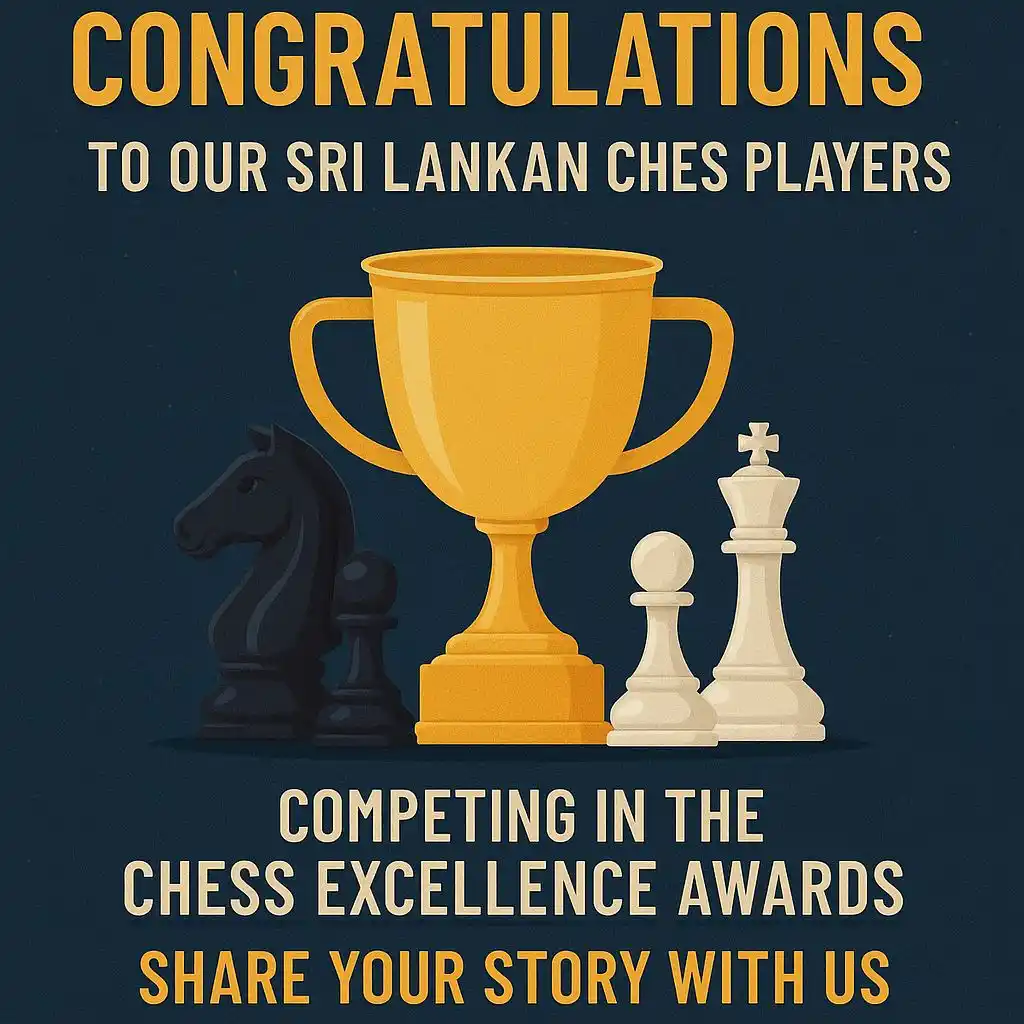 Image from ChessSL: 🎉 Congratulations to Our Sri Lankan Chess Stars! ♟️🇱🇰 First of all...