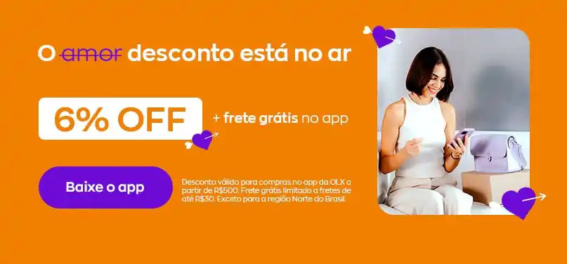 Image from Cupons de Lojas (Shopee, Mercado Livre, etc): Cupom OLX APP 6% OFF em R$500 - OFF6 https://www.olx.com.br/ Grupo...