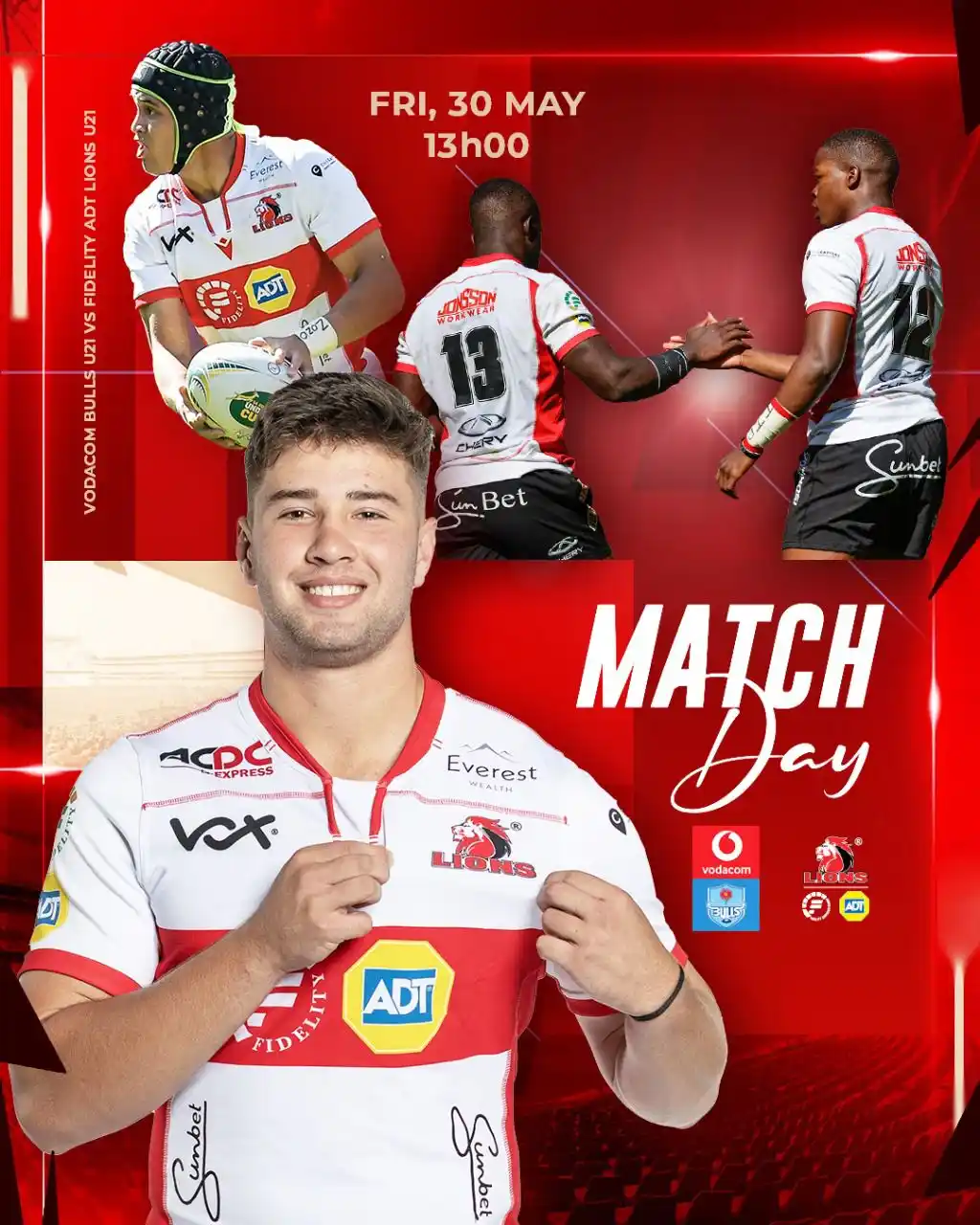 Lions Rugby  post
