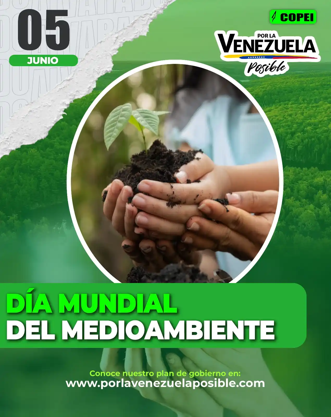 Image from Partido COPEI: ๐ ๐๐ถฬ๐ฎ ๐ ๐๐ป๐ฑ๐ถ๐ฎ๐น ๐ฑ๐ฒ๐น ๐ ๐ฒ๐ฑ๐ถ๐ผ๐ฎ๐บ๐ฏ๐ถ๐ฒ๐ป๐๐ฒ 2025 ๐ H...