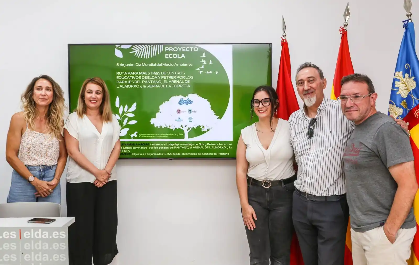 Image from Ayuntamiento de Elda : 🌳 El Proyecto Écola celebra el Día Mundial del Medio Ambiente con una...