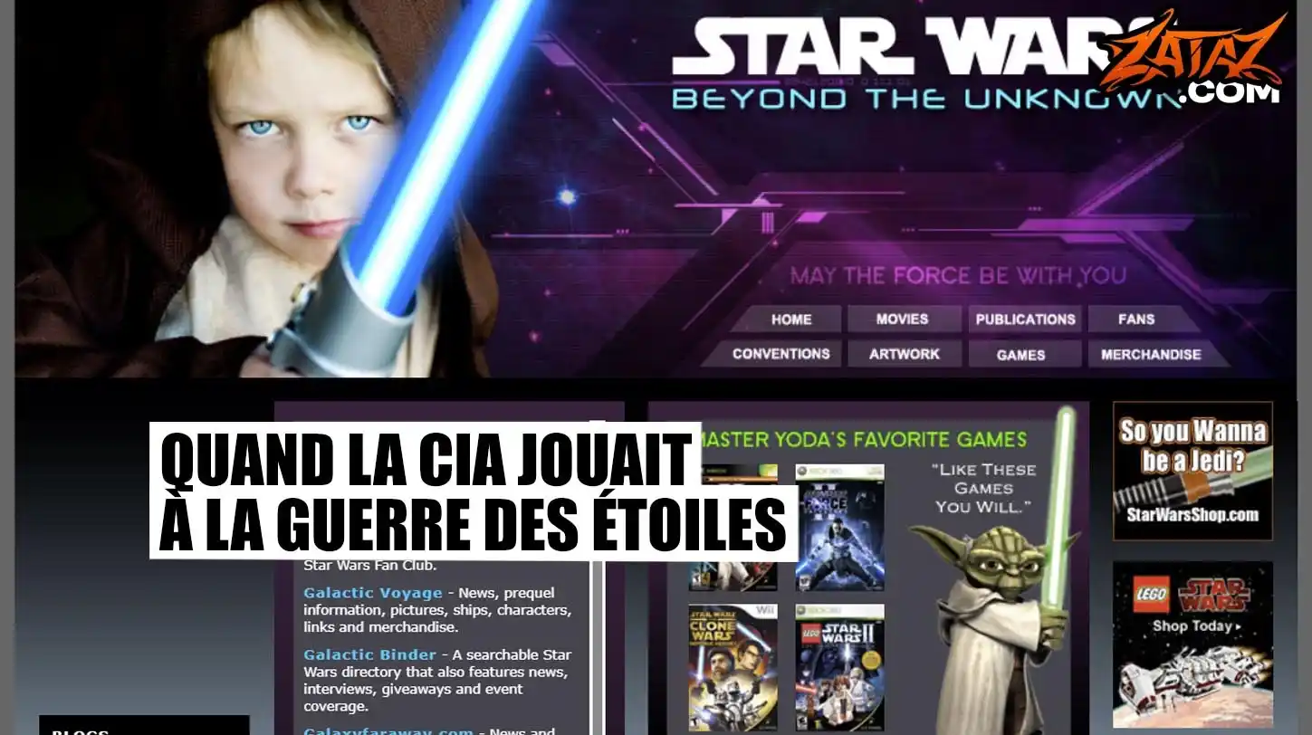 Image from ZATAZ.COM - S'INFORMER, C'EST DÉJÀ SE CYBERSÉCURISER: 🛰️ Espionnage 2.0 : la CIA et ses faux sites Dans les années 2000, la...