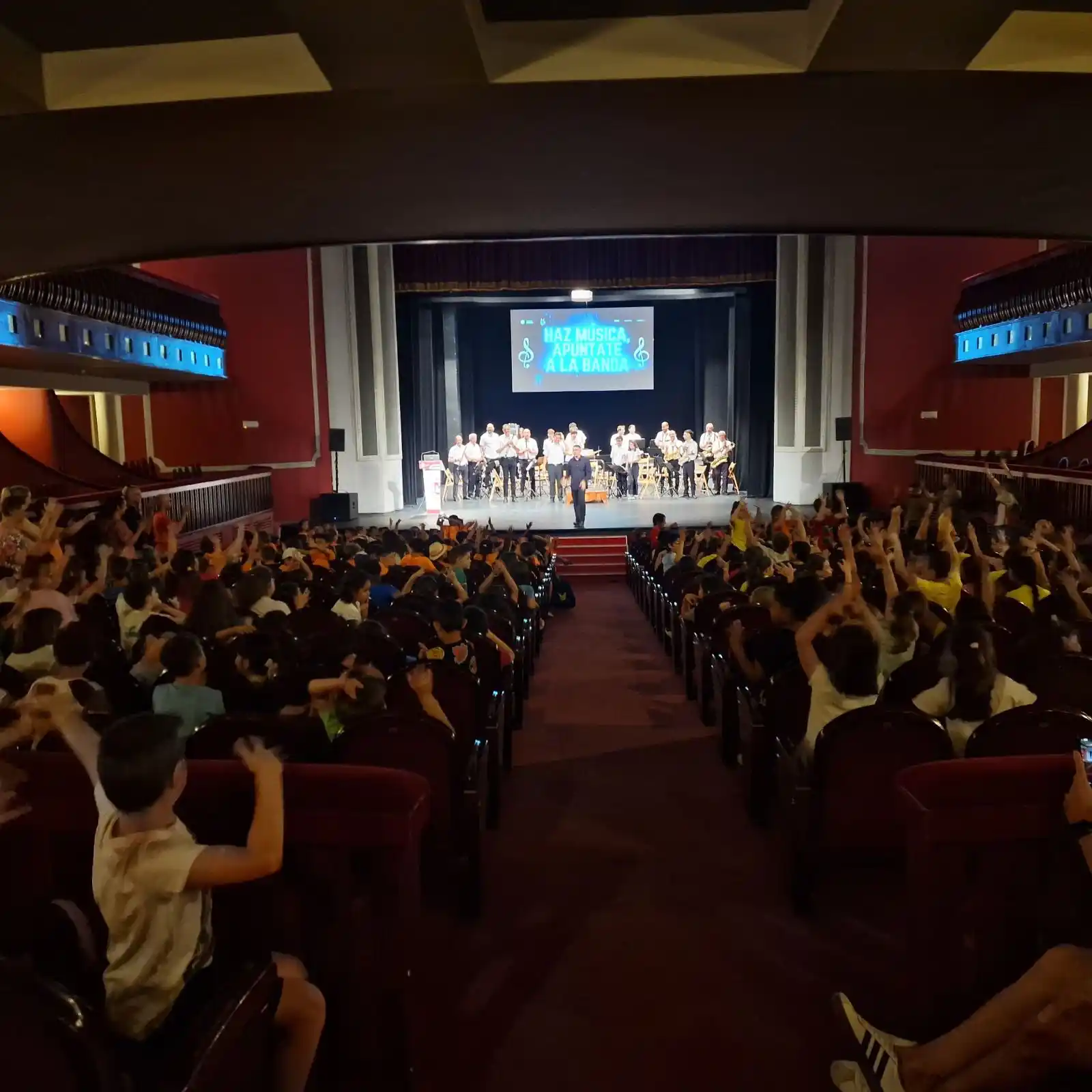 Image from Ayuntamiento de Elda : Esta mañana se ha realizado el concierto didáctico de la banda educand...