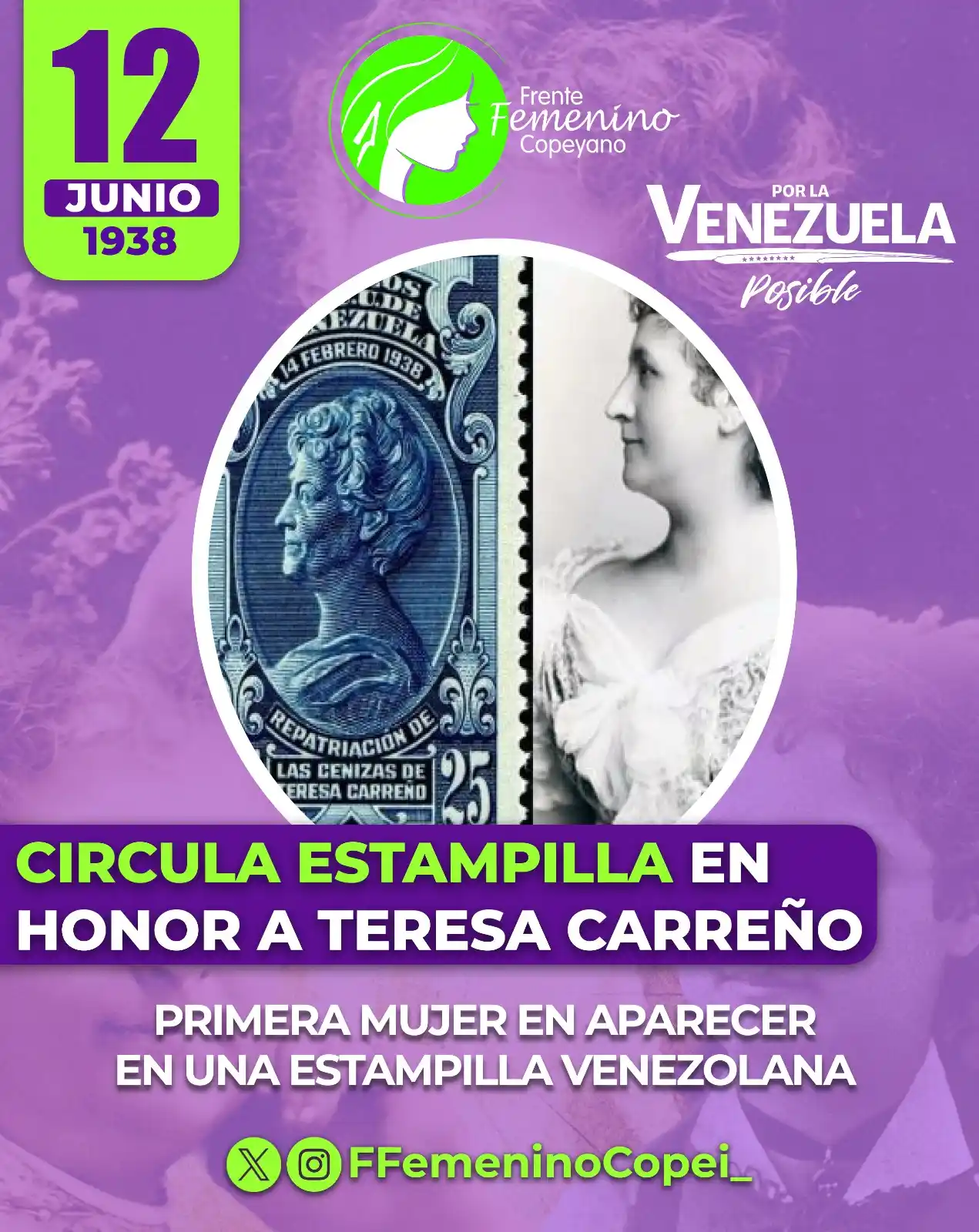 Image from Partido COPEI: Este día conmemoramos un hito histórico: el <a class="text-blue-500 ho...