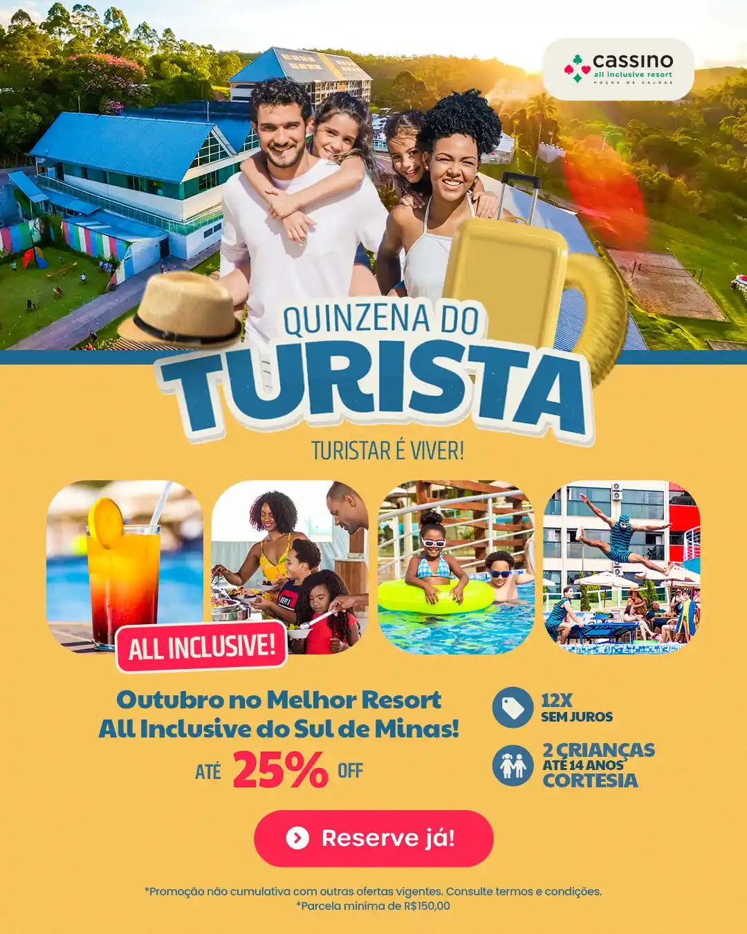 Image from Cassino All Inclusive Resort: 🎉 Garanta já sua diversão de Outubro com a Quinzena do Turista 2025! ...