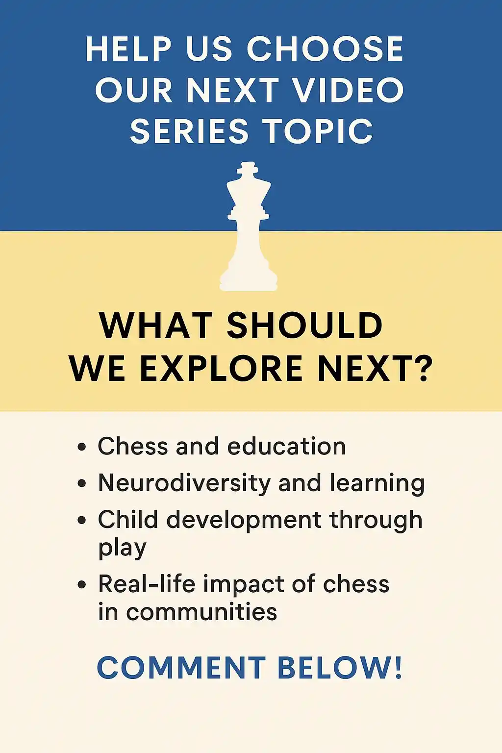Image from ChessSL: Help Us Choose the Next Series Theme 👋 We want to hear from YOU! Af...