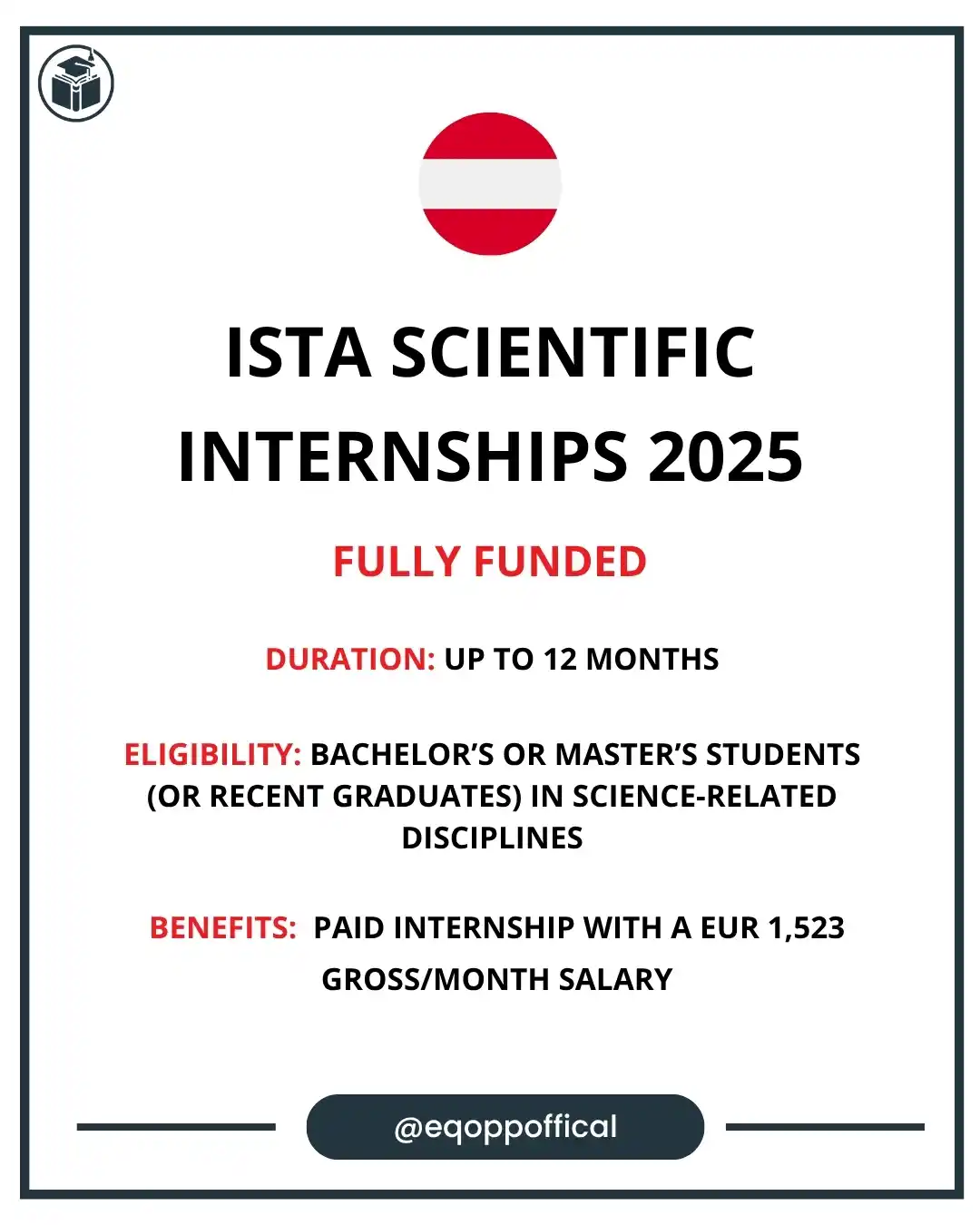 Image from Equal Opportunities: ISTA Scientific Internships 2025 | Fully Funded Research Internships i...