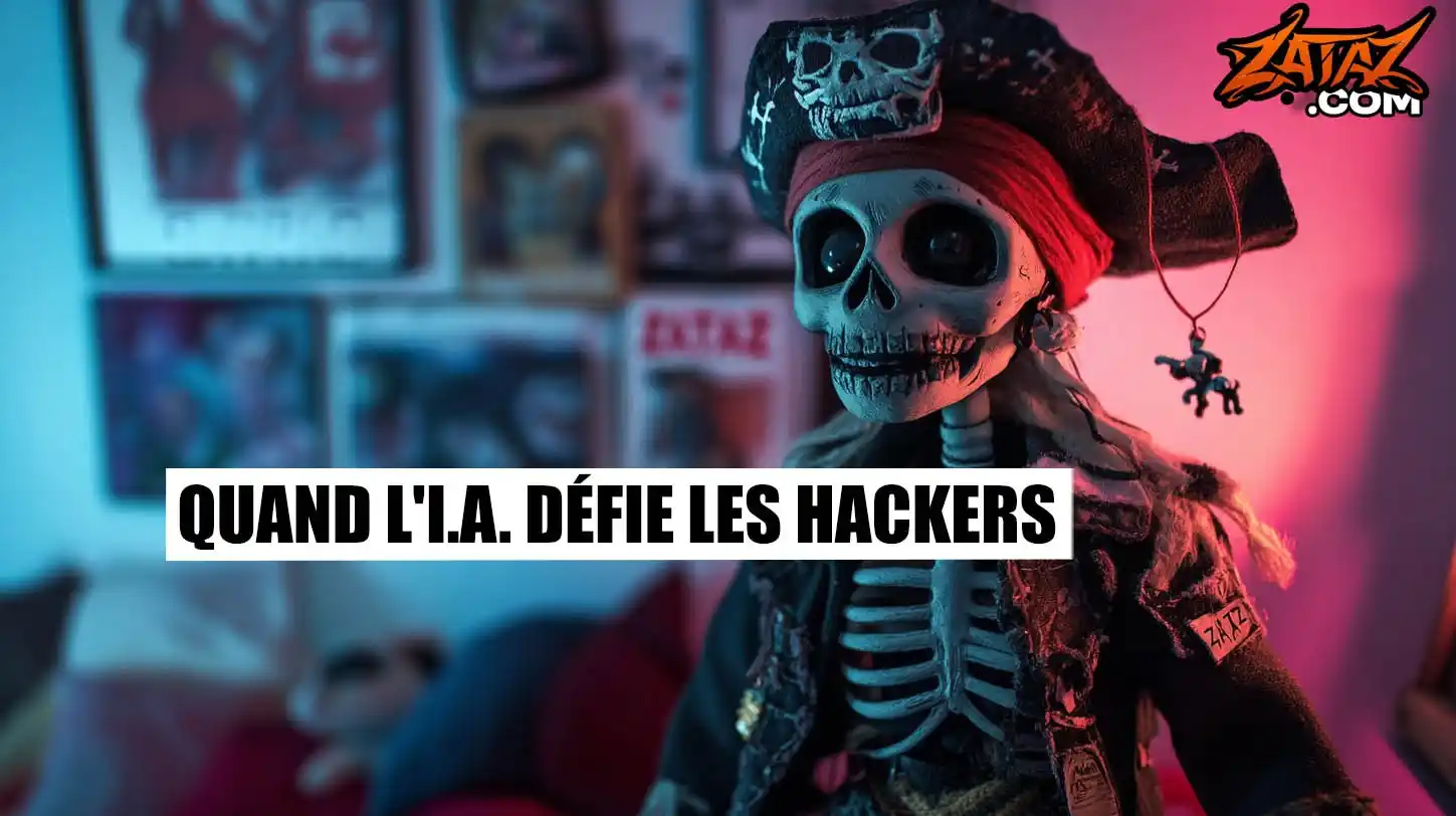 Image from ZATAZ.COM - S'INFORMER, C'EST DÉJÀ SE CYBERSÉCURISER: 🤖 L’IA défie les hackers humains ! Des agents intelligents autonomes ...