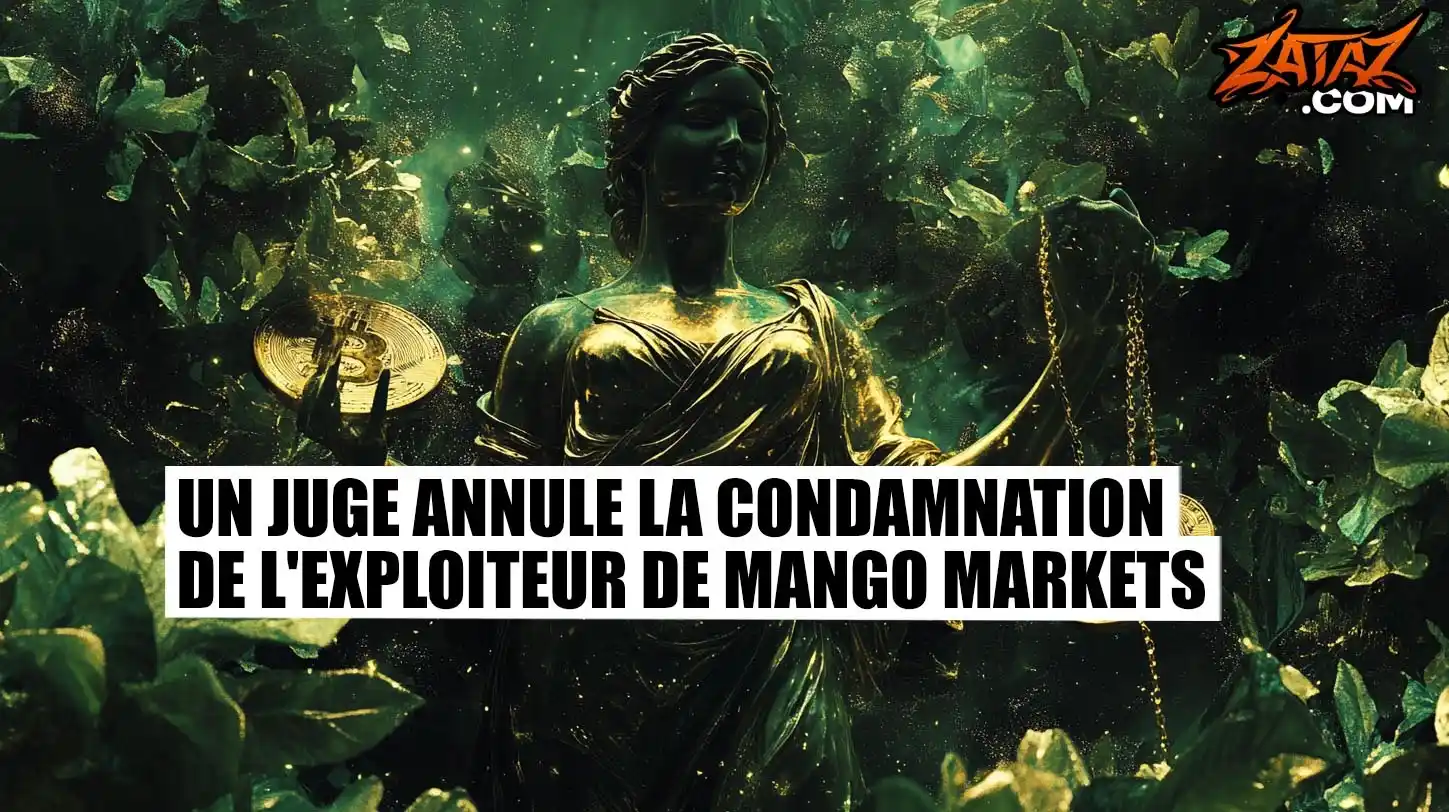 Image from ZATAZ.COM - S'INFORMER, C'EST DÉJÀ SE CYBERSÉCURISER: 🔍 La justice secoue la DeFi La condamnation du hacker de Mango Market...