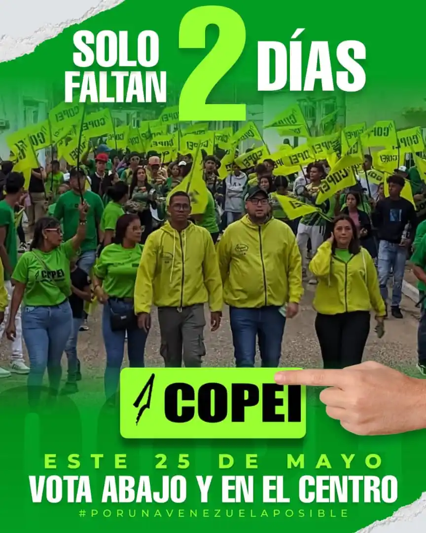 Image from Partido COPEI: Lograr garantías de un salario digno y una mejor calidad de vida para ...