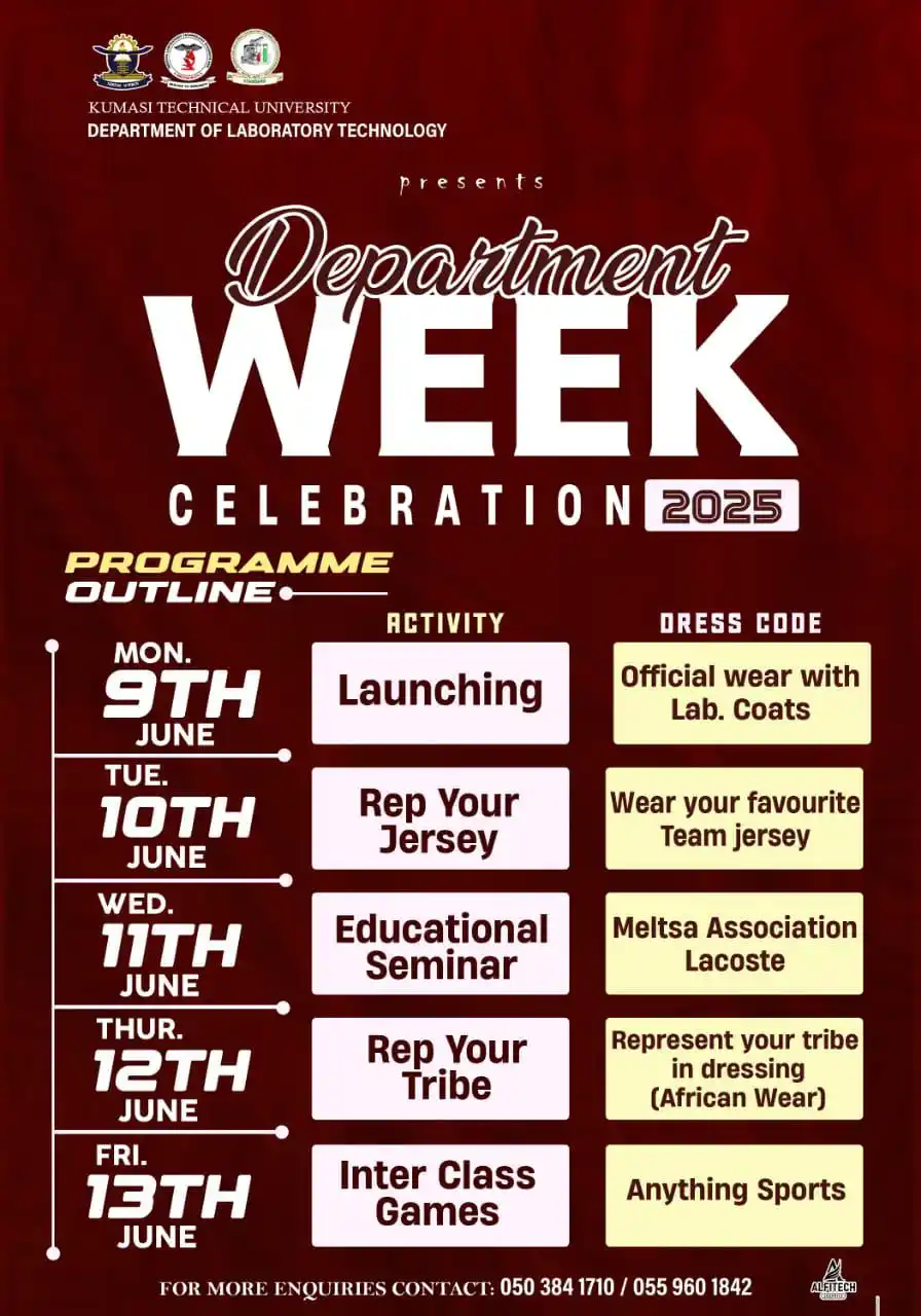Image from AYOLOMEDIA🗞️: Mark your calendars and join us for an action-packed week of activitie...