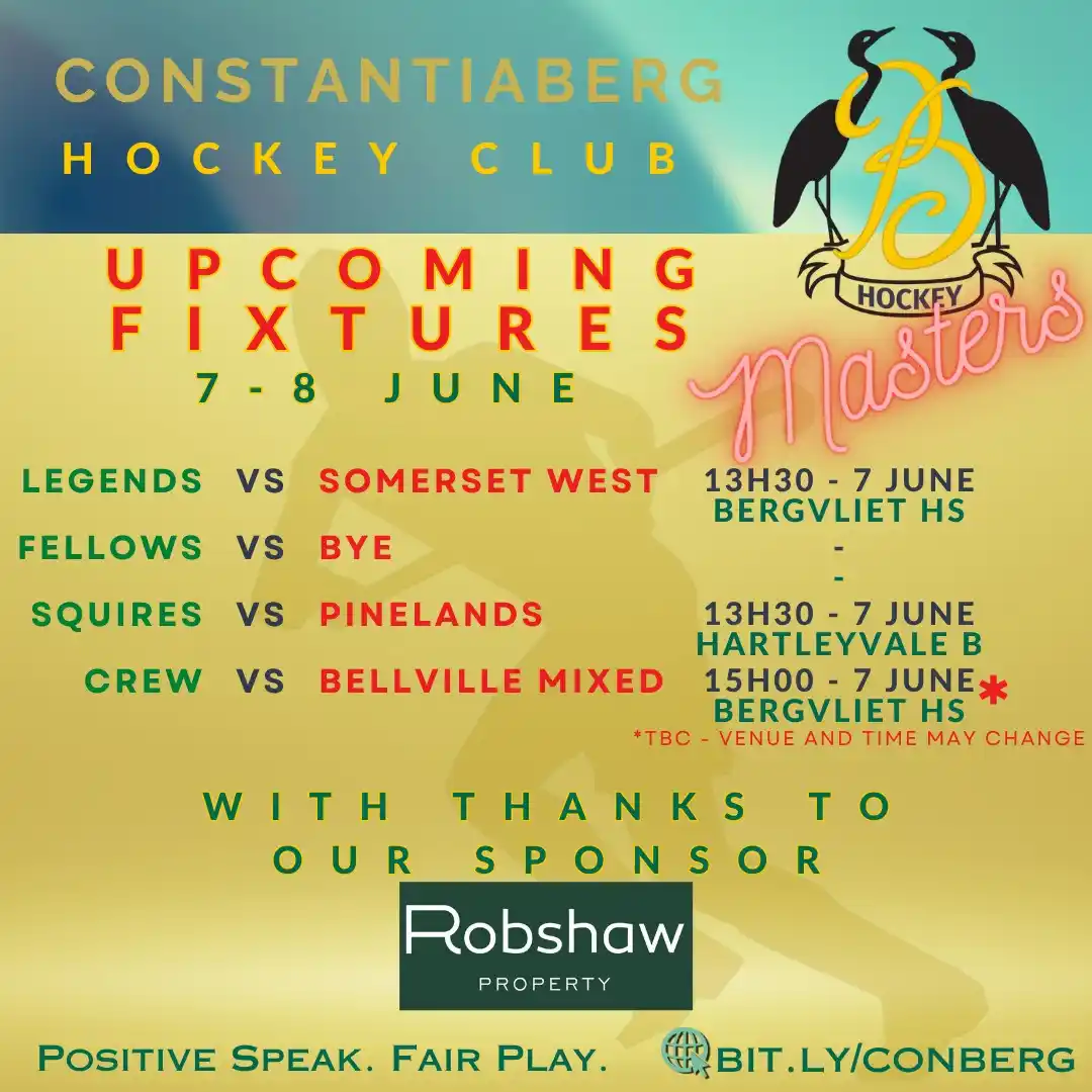 Image from ConBerg Hockey Club: Master's fixtures for this coming weekend, 7-8 June 2025 <a class="te...