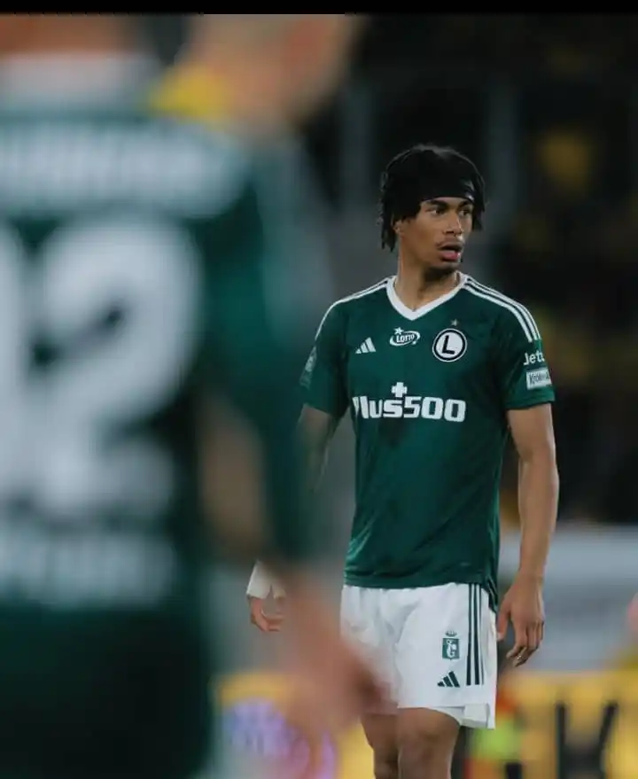 Image from The United Stand: Maxi Oyedele is set to leave Legia Warsaw for €6M release clause, Manc...