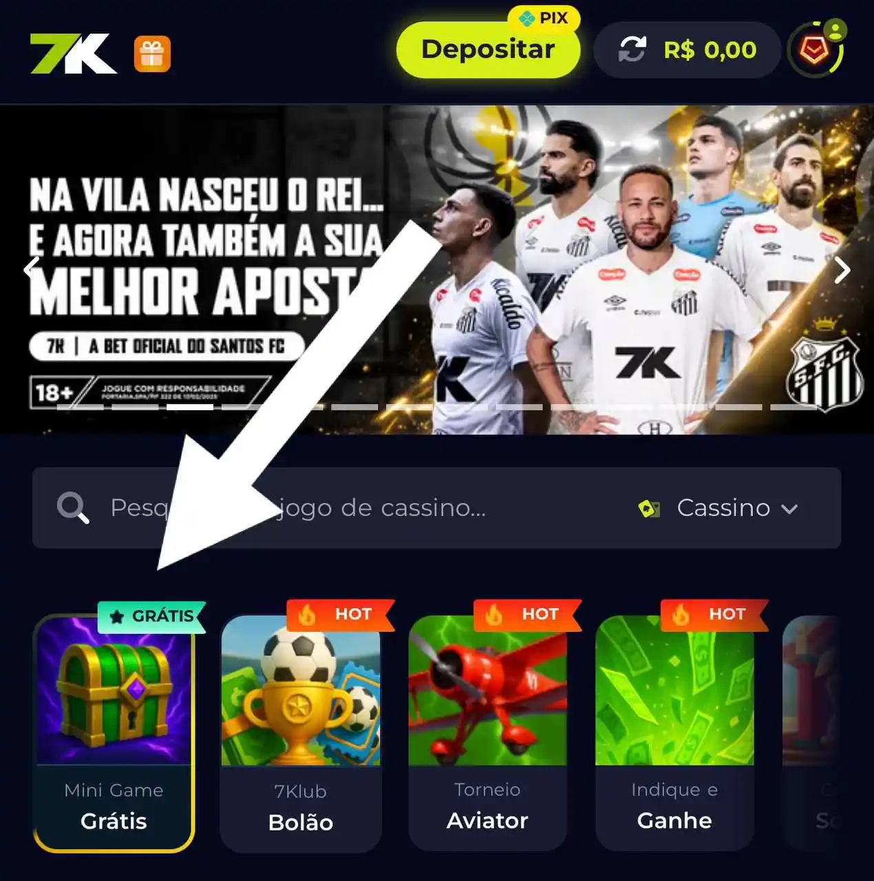 Image from BÔNUS 24 HRS 🎁: 🌟 MINIGAMES - BET7K 🔗 https://7k.bet.br?ref=30d4706aef2e ➡️ SIGA ...