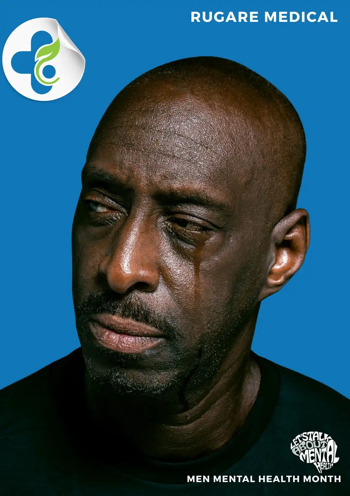 Image from Rugare Medical: *Nobody cares about a men's mental health, until it turns into anger, ...