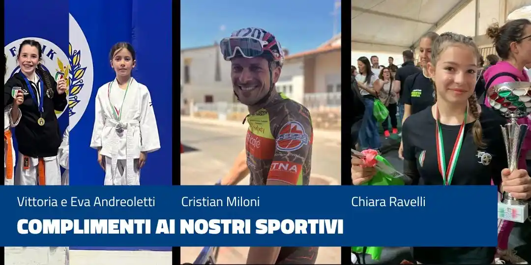 Image from Comune di Brusaporto: 🥏 NOTIZIE SPORTIVE  Il Comune di Brusaporto si congratula con i grand...