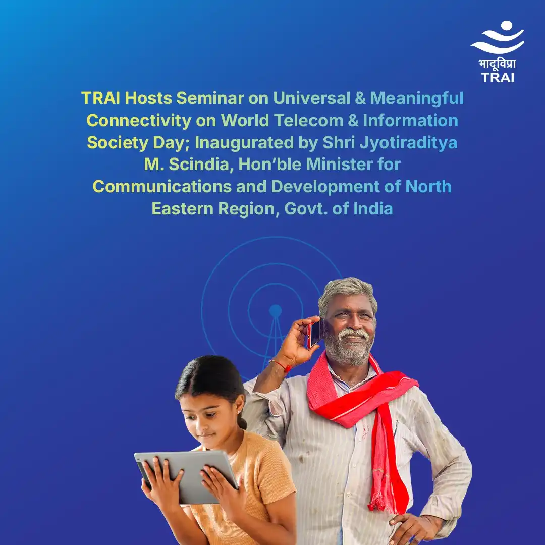 Image from Telecom Regulatory Authority of India (TRAI): On <a class="text-blue-500 hover:underline cursor-pointer" href="/hash...