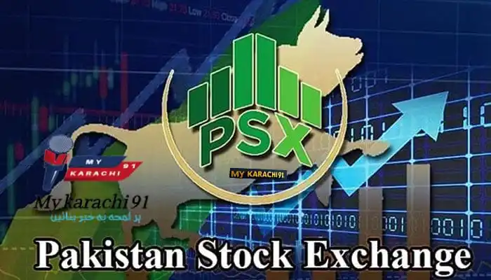 Image from 𝕄𝕪 𝕂𝕒𝕣𝕒𝕔𝕙𝕚 𝟡𝟙 ℕ𝕖𝕨𝕤 🖋: *پاکستان اسٹاک ایکسچینج (پی ایس ایکس) نے تمام ریکارڈ توڑتے ہوئے ایک او...