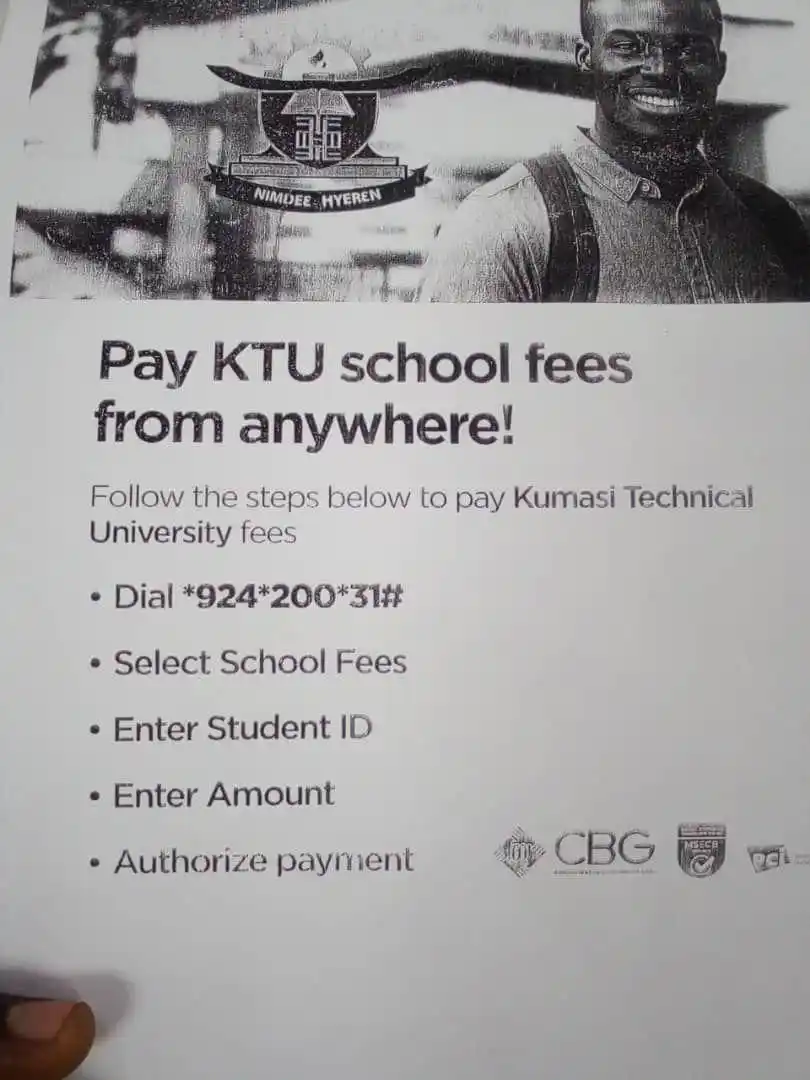Image from AYOLOMEDIA🗞️: 🎓 *Pay Your School Fees the Easy Way with CBG!* 💳📲 Just dial **924...