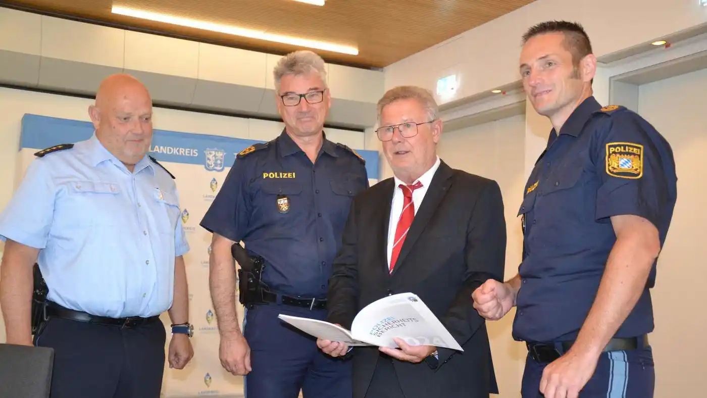 Image from chiemgau24: (+) *Die Entwicklungslage im Landkreis Traunstein*: Sicherheitslage gu...