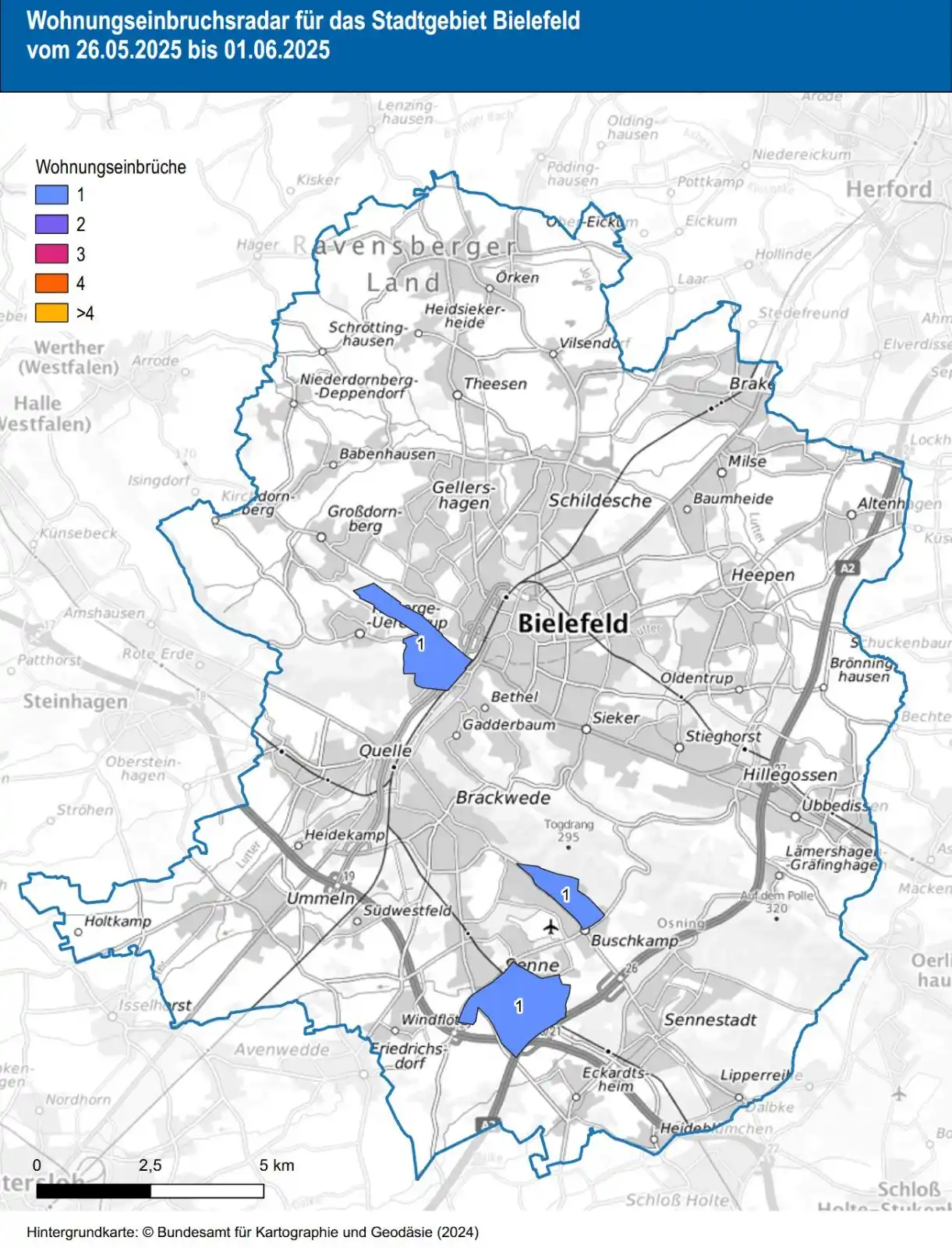 Image from Polizei NRW Bielefeld: *“Polizeifunk“ – 02.06.2025* *Titelstory*: _Einbruchsradar_ – In der ...