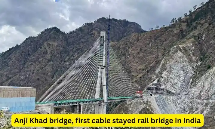 Image from Shah Knowledge Bank: 🔆 Post: Jammu–Srinagar Rail Link & Chenab Bridge Highlights 📍 Proje...