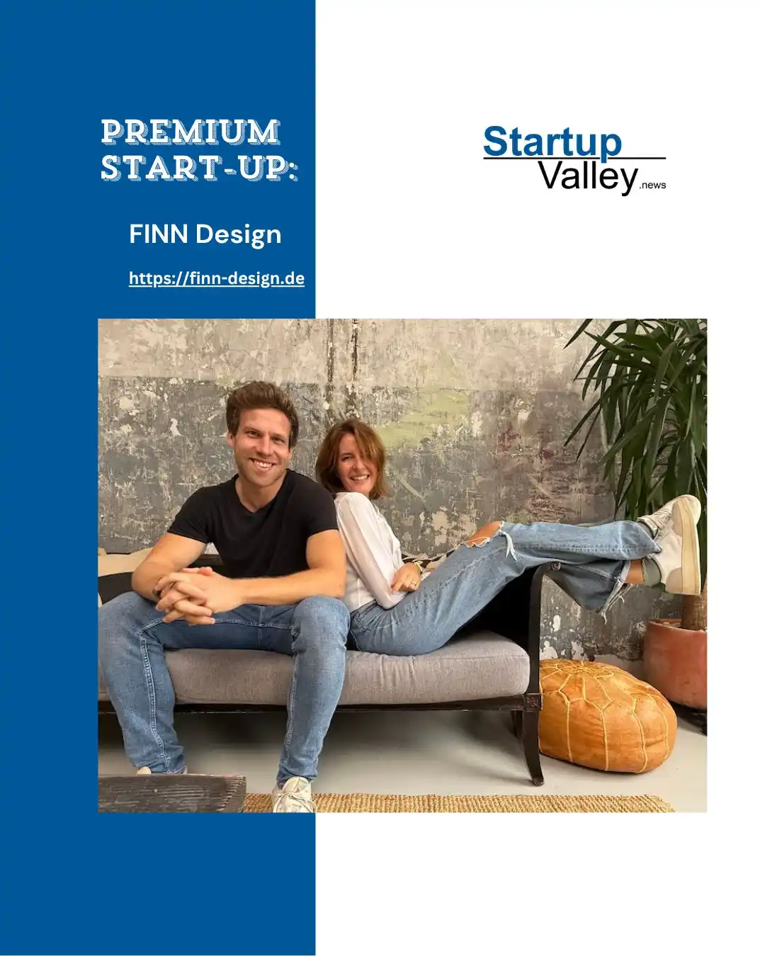 Image from StartupValley: 🚀 Premium Startup des Tages: FINN Design 🌱 Schweißprodukte neu gedac...