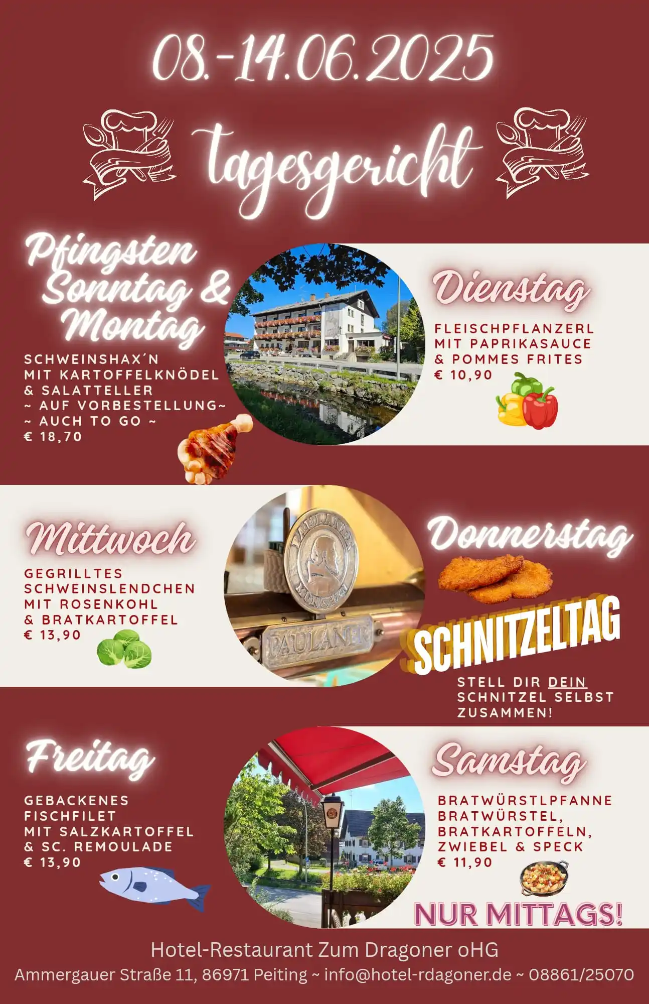 Image from Pummerland-Whisky.de & XAVER CocktailBar + WhiskyLounge & Hotel-Restaurant Zum Dragoner: 🌸 Schöne Pfingsten! 🌸 Auch nächste haben wir wieder ein leckeres zus...