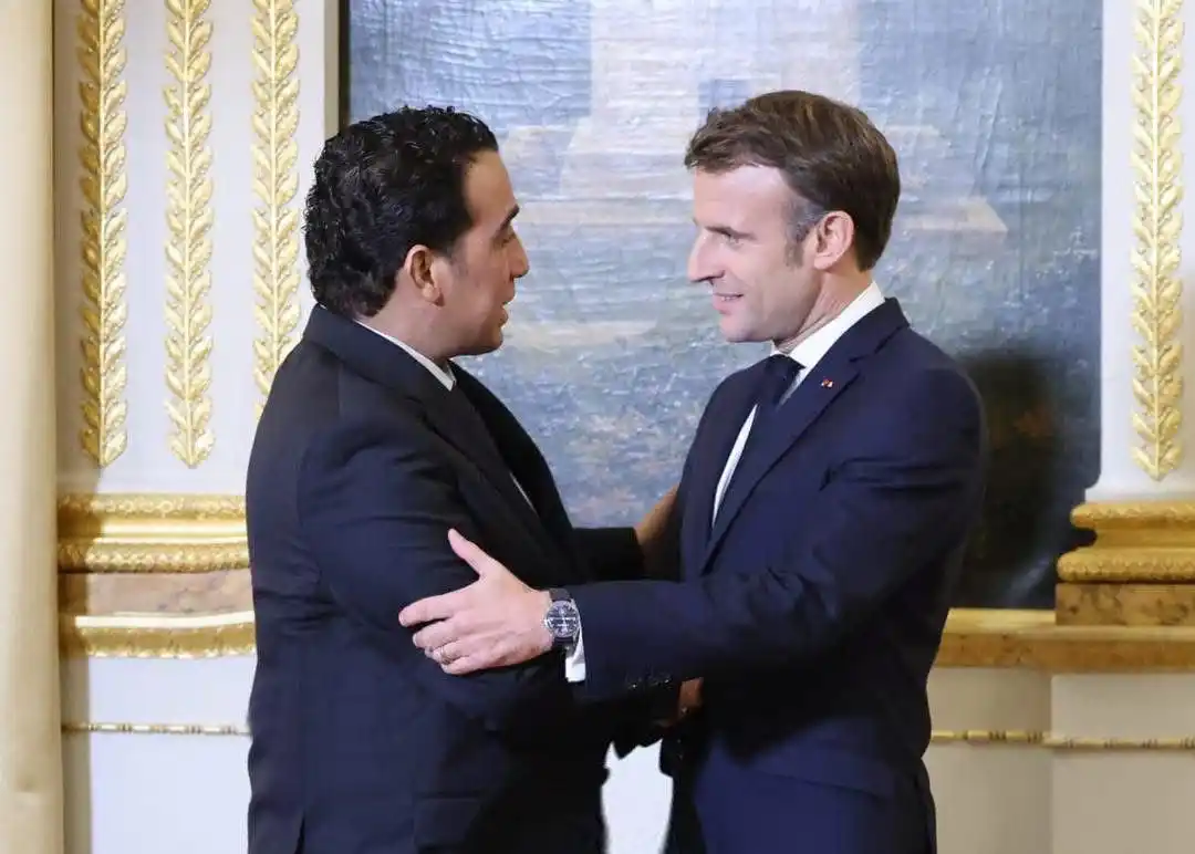 Image from التلفزيون العربي - ليبيا: شارك رئيس المجلس الرئاسي الليبي، السيد محمد المنفي، مساء الإثنين، في ا...