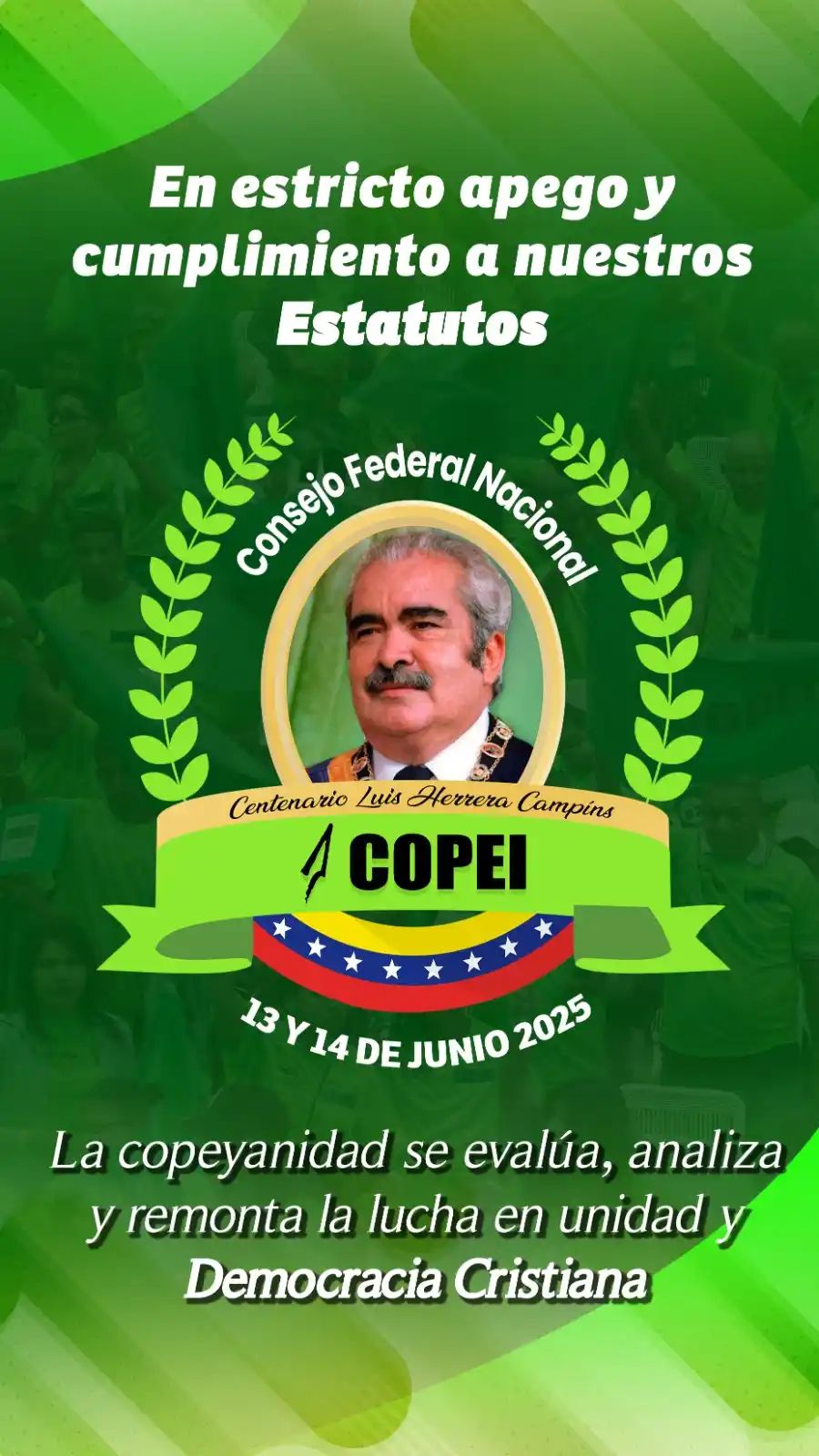 Image from Partido COPEI: ๐ฃ ๐๐ฬ, ๐๐จ๐ฉ๐ ๐๐๐ฃ ๐๐ ๐จ๐๐ข๐๐ฃ๐ ๐ฎ ๐ก๐ค ๐จ๐๐๐๐จ ๐ฃ El ...