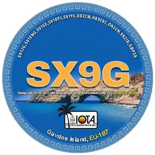 Image from Ham Radio World: SX9G - Crete (Gavdos Isl. IOTA EU-187) https://www.hamradioworld.org/...