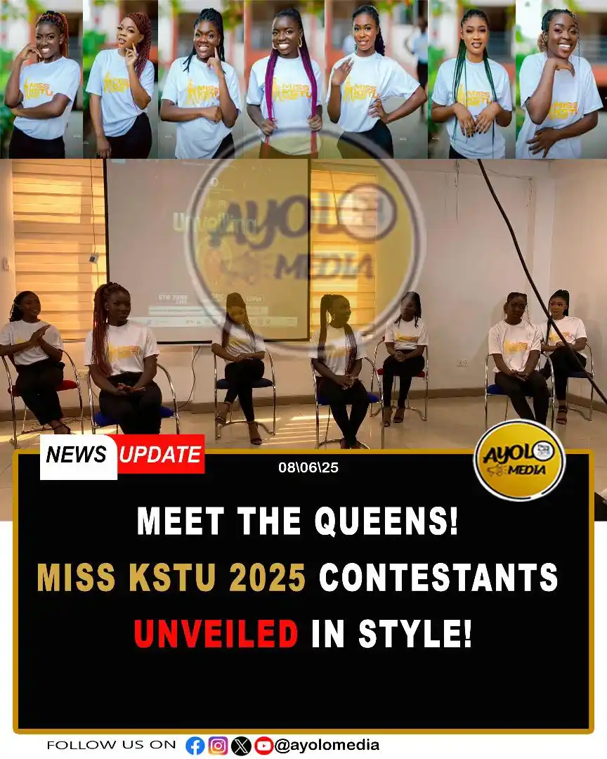 Image from AYOLOMEDIA🗞️: The Crown Journey Begins – Miss KSTU 2025 Unveiling Highlights!🎉✨ Ho...