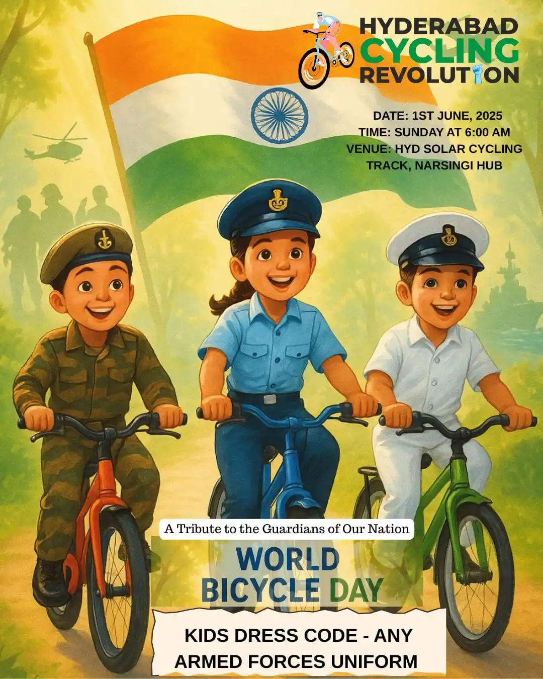 Hyderabad Cycling Revolution post