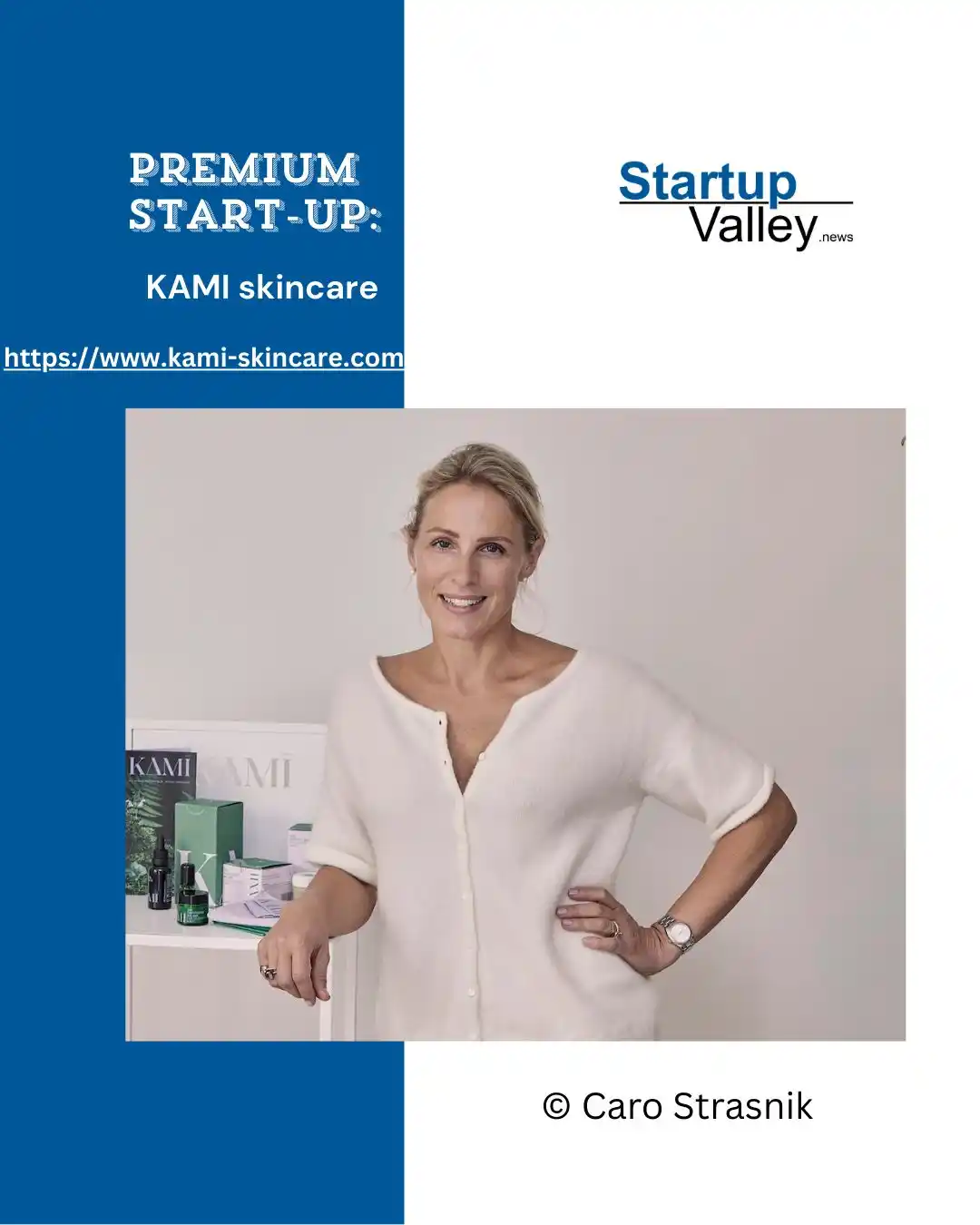 Image from StartupValley: 🚀 Unser heutiges Premium Startup: KAMI! 🚀 KAMI bietet natürliche Ha...