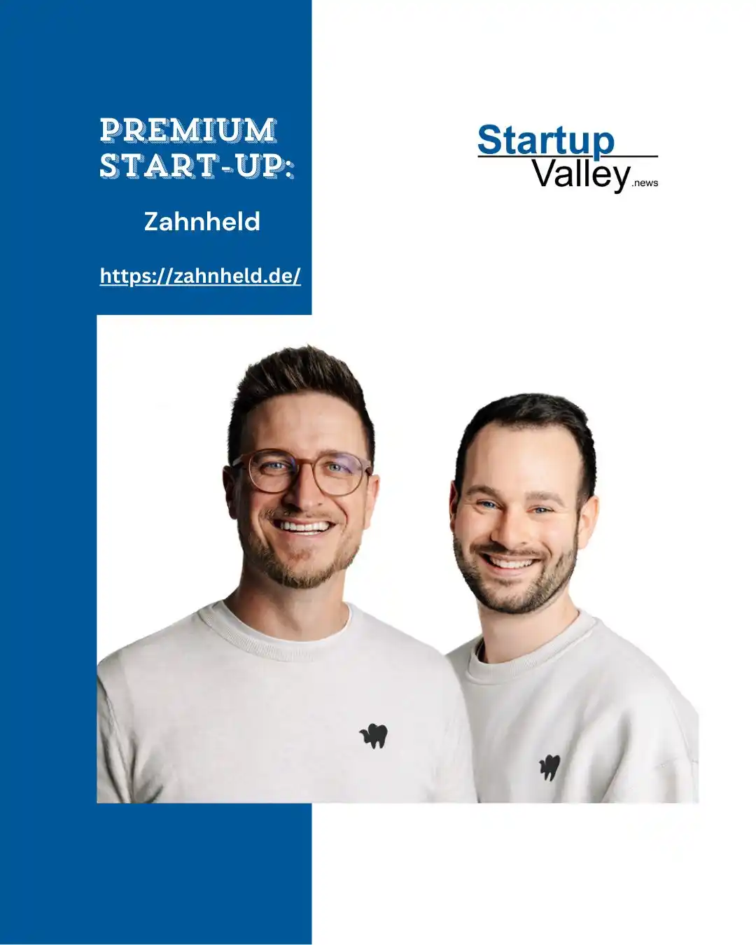 Image from StartupValley: 🚀 Unser heutiges Premium Startup: Zahnheld! 🚀 Zahnheld bietet innov...