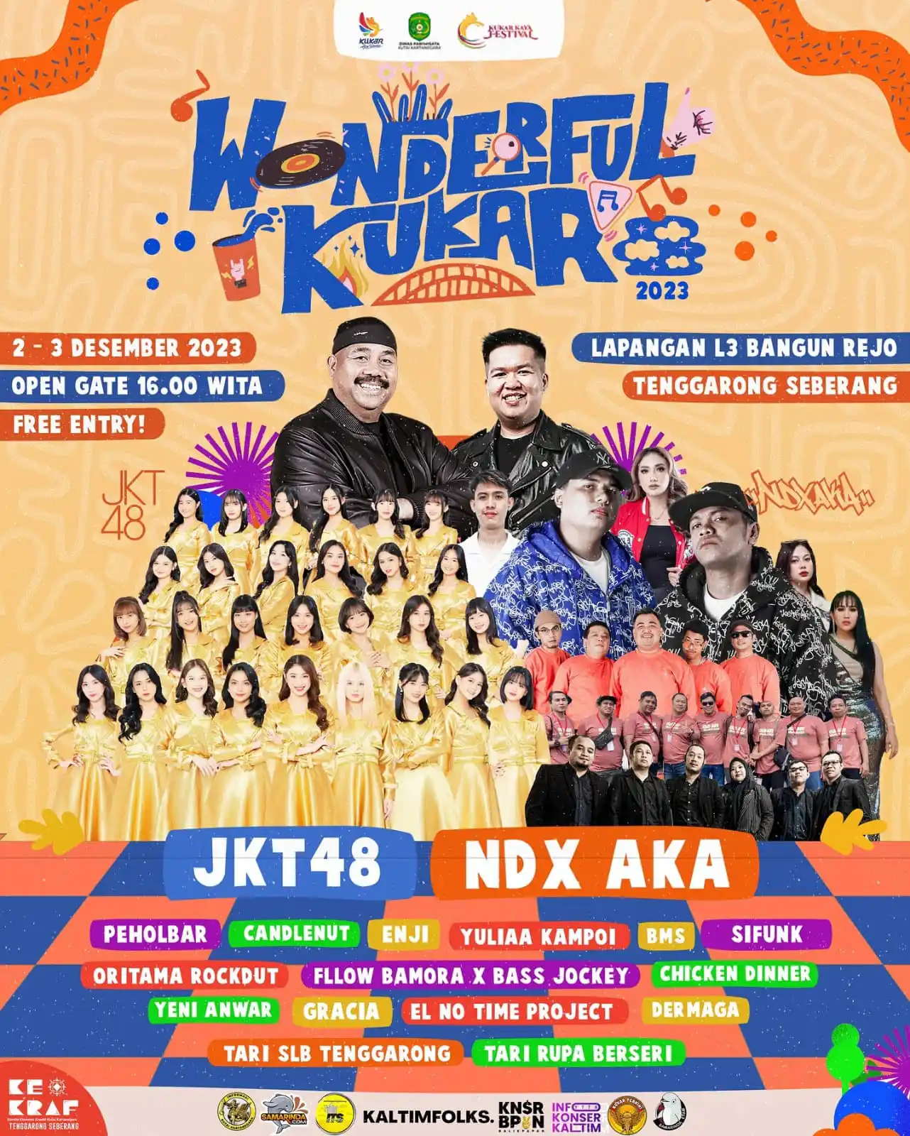 Image from Vanguard48: WONDERFUL KUKAR FESTIVAL 2023. 2-3 Desember 2023 di Lapangan L3 Bangun...