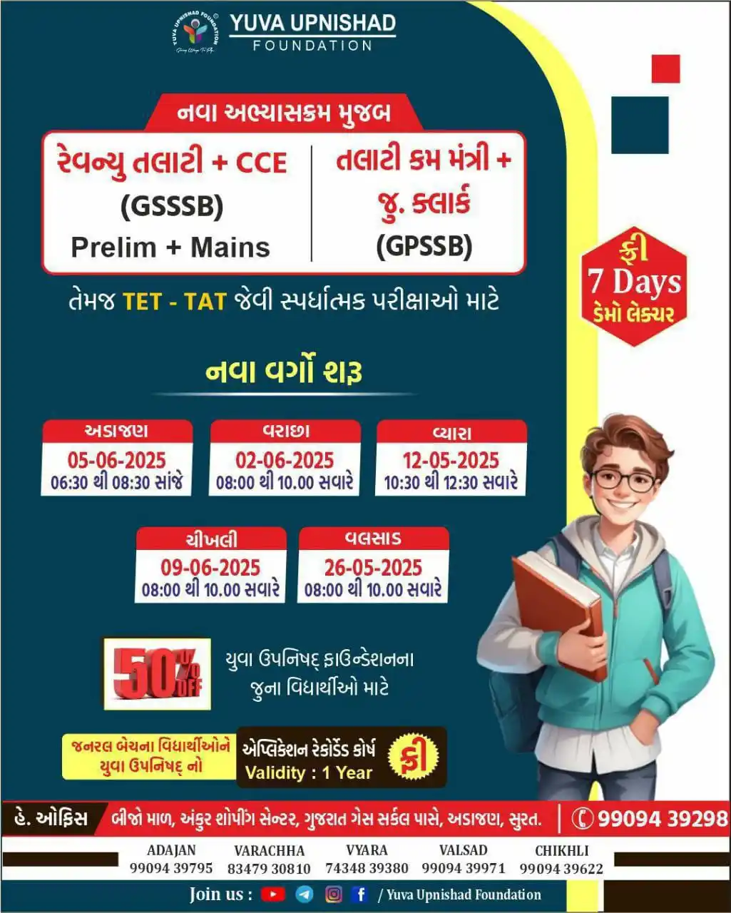 Image from Yuva Upnishad Foundation: 💁🏻 YUVA UPNISHAD FOUNDATION   😵‍💫 યુવા ઉપનિષદ્ ફાઉન્ડેશન આપના માટે...