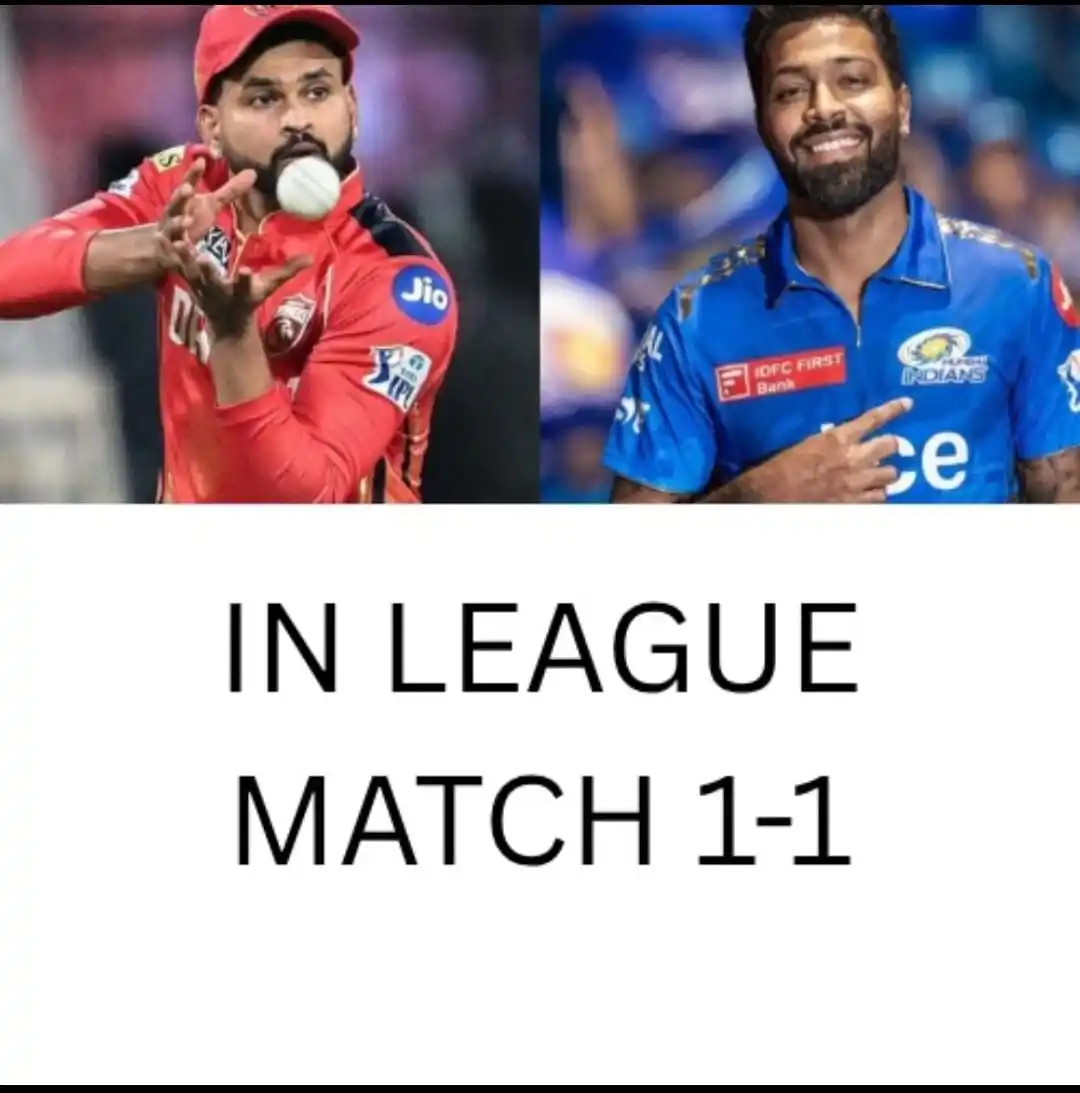 Image from Klath Consultancy Private Limited: आज एलिमिनेटर 2 खेले जाएगा MI Vs PBKS के बीच में लीग मैच डोनो टीम ने 1-...