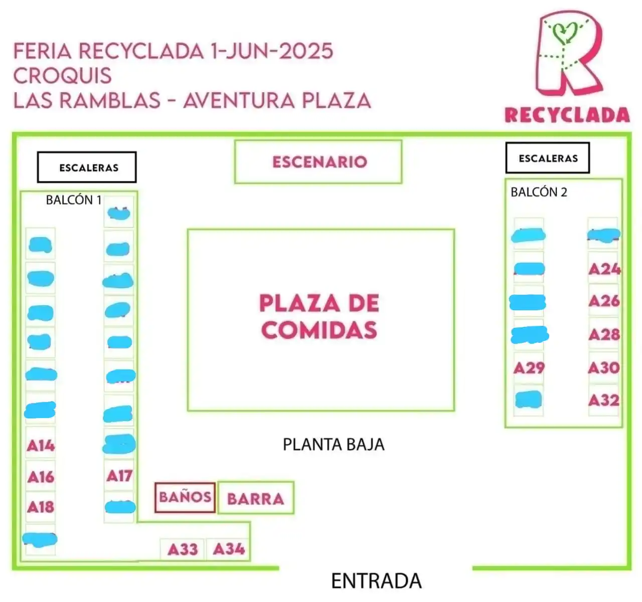 Image from Recyclada: *Actualización de disponibles para el domingo 1 de junio*, en nuestra ...