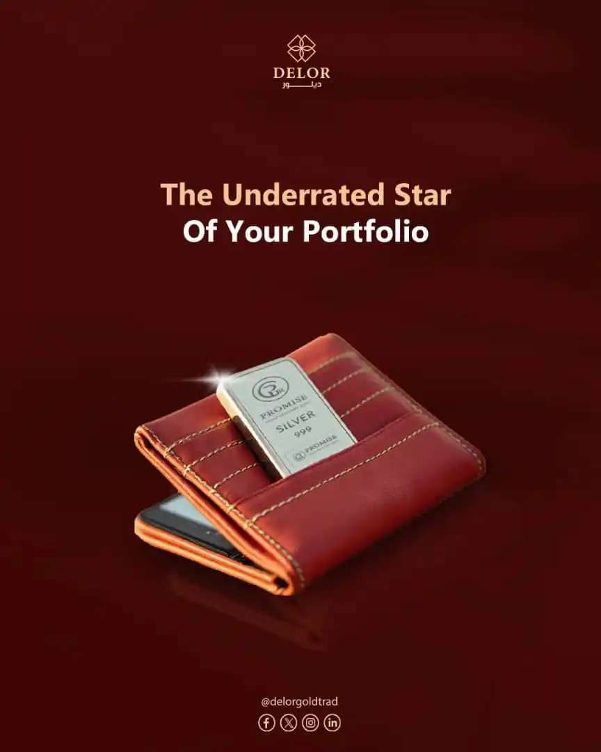 Image from Delor Gold Trading LLC: Affordable, powerful, and in high demand. Silver is the smart choice f...