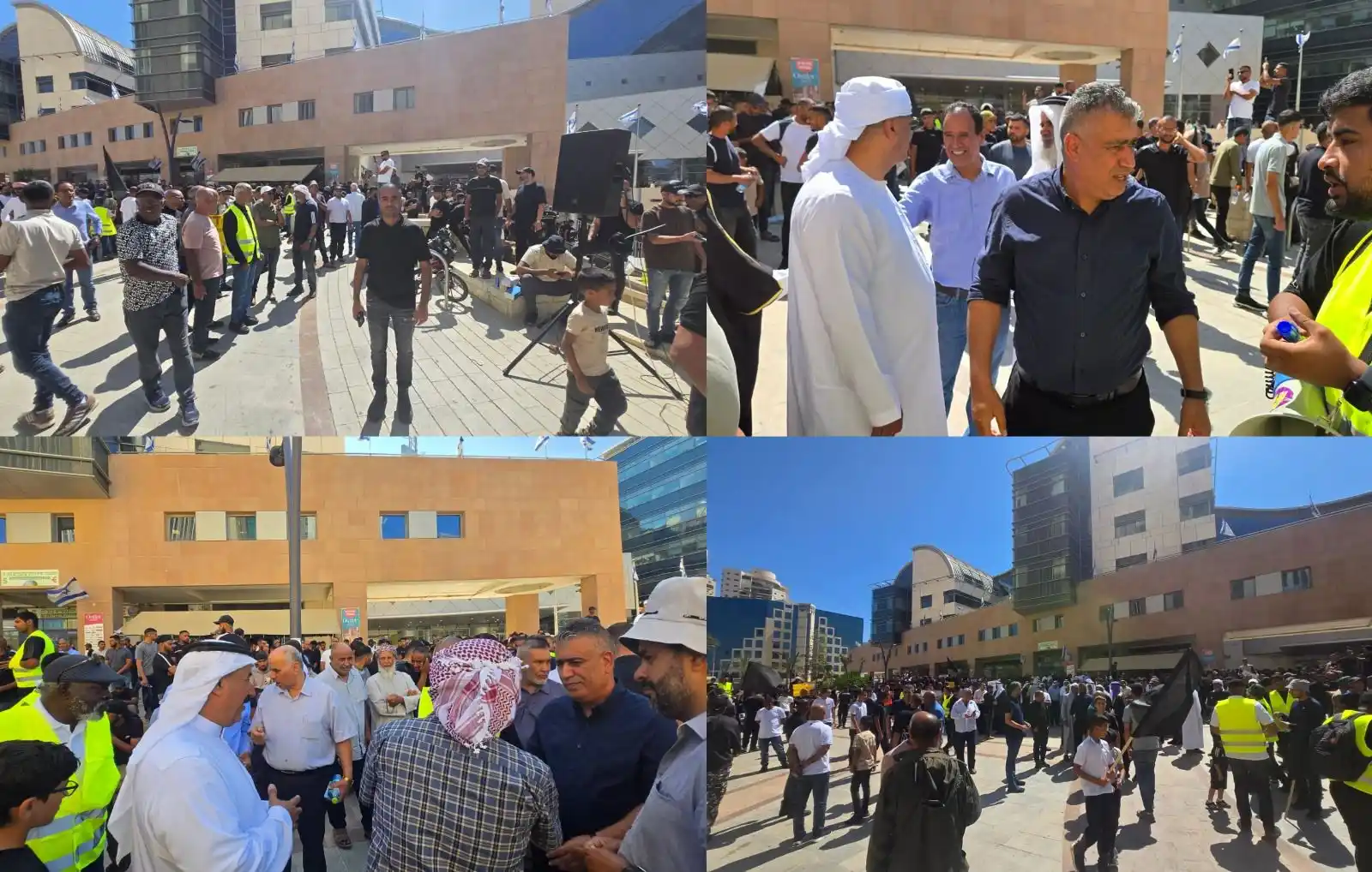 Image from كل العرب Kul alarab: النائب المحامي يوسف العطاونة توافد أبناء النقب على مظاهرة العهد والوفا...