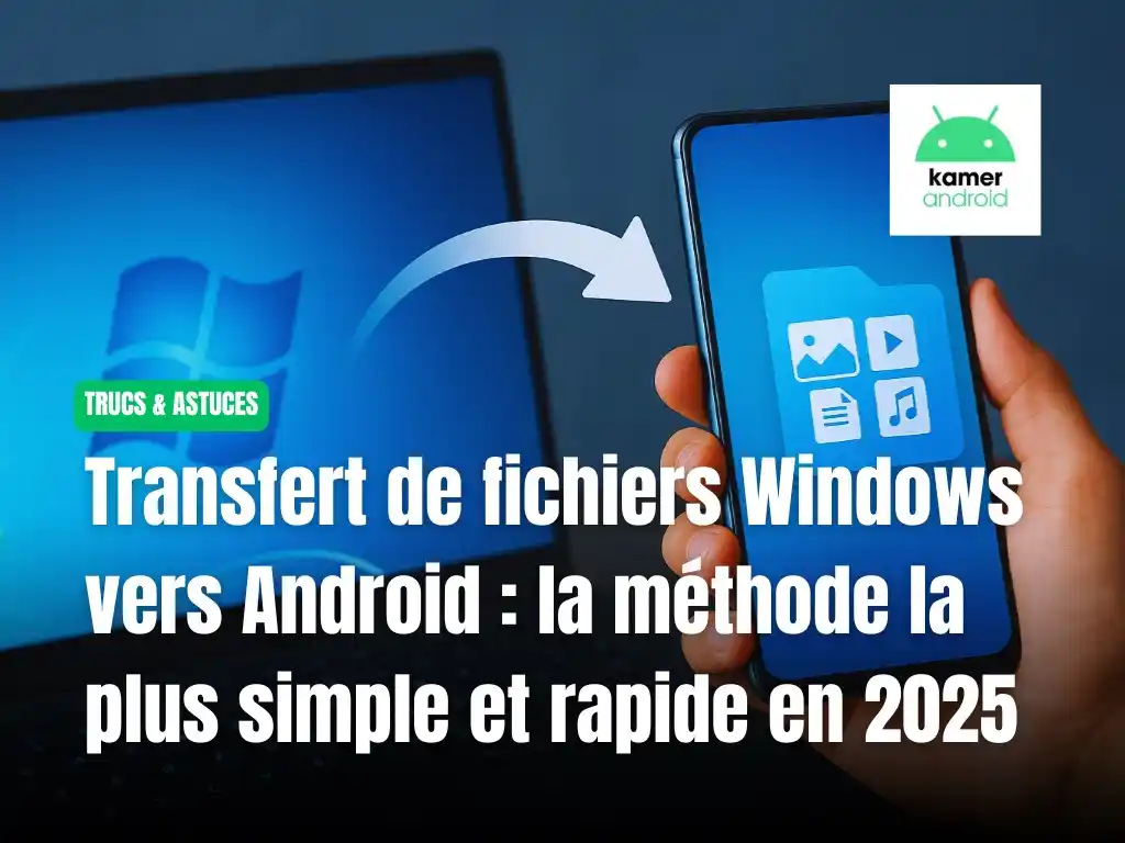Image from KAMERANDROID: 🔥 *Astuce Tech à ne pas manquer !* 🔥 Vous galérez encore à transfér...