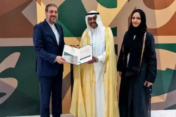 Image from سفر امروز: 🔻برای نخستین بار در تاریخ صورت گرفت 🔸جایزه خدمات ممتاز حج برای ایر...