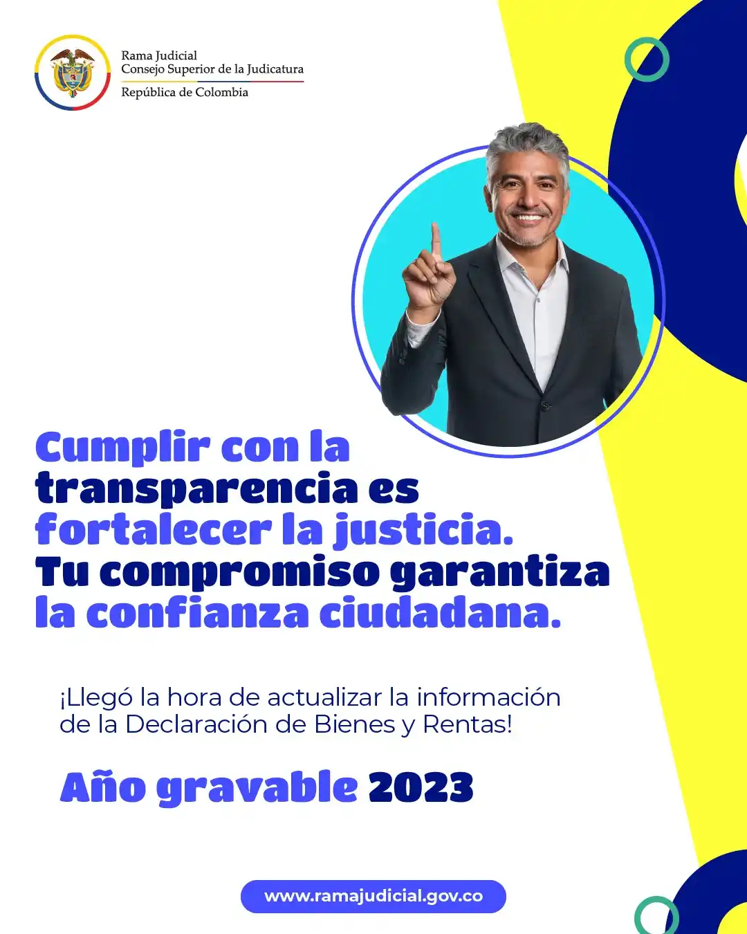 Image from Consejo Superior de la Judicatura: *Buenos días ☀️* <a class="text-blue-500 hover:underline cursor-point...