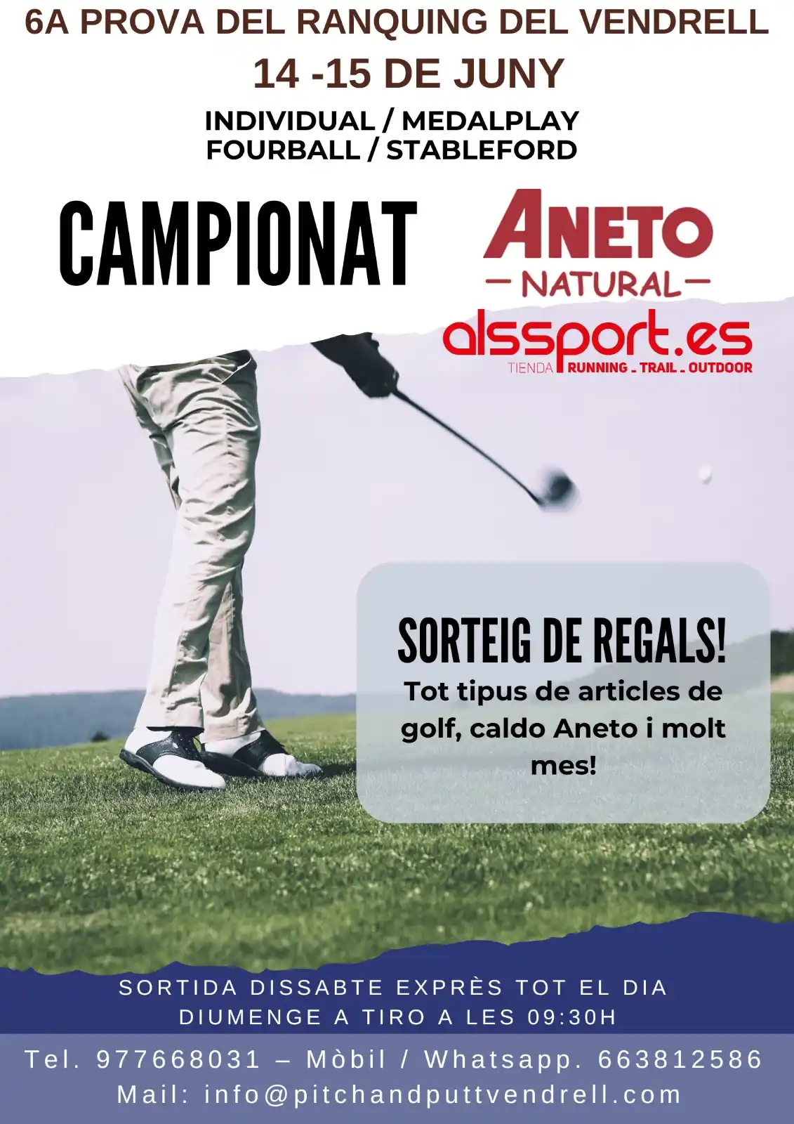 Pitch & Putt El Vendrell post