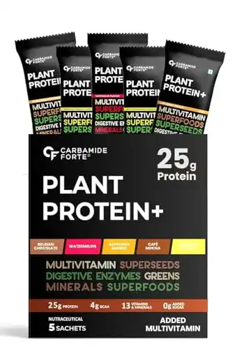 Image from CouponClip {Deals & Offers}: Carbamide Forte Plant Protein Powder - Plant Based Protein Powder | Pe...